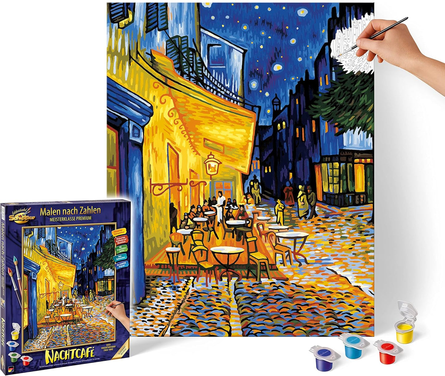 Malen nach Zahlen Nachtcafé von Van Gogh 609130598