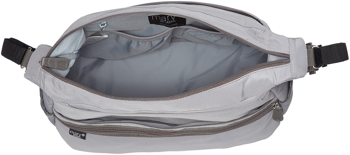 Baby Wickeltasche mit Zubehör, Grau