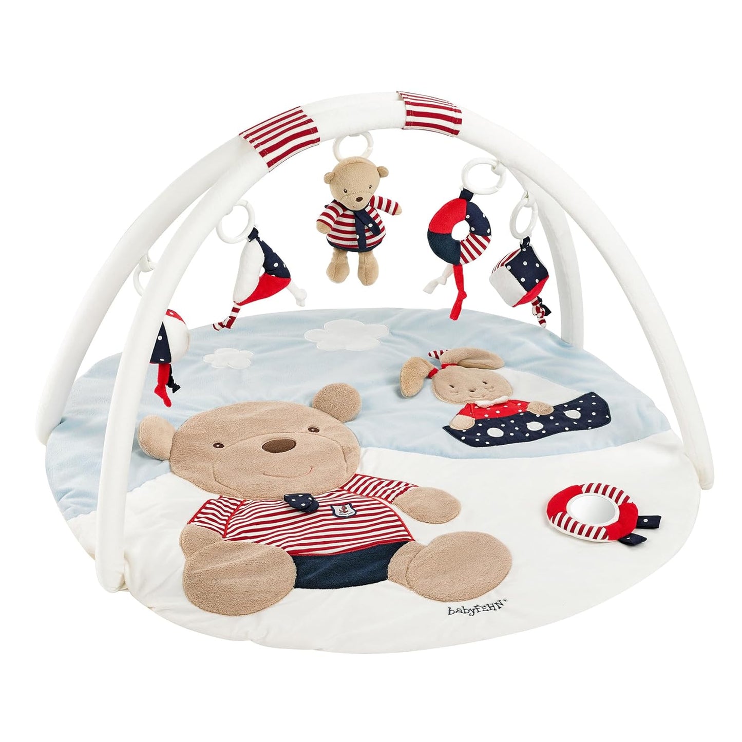 3-D-Activity-Decke mit Spielbogen Ocean Club, Teddy
