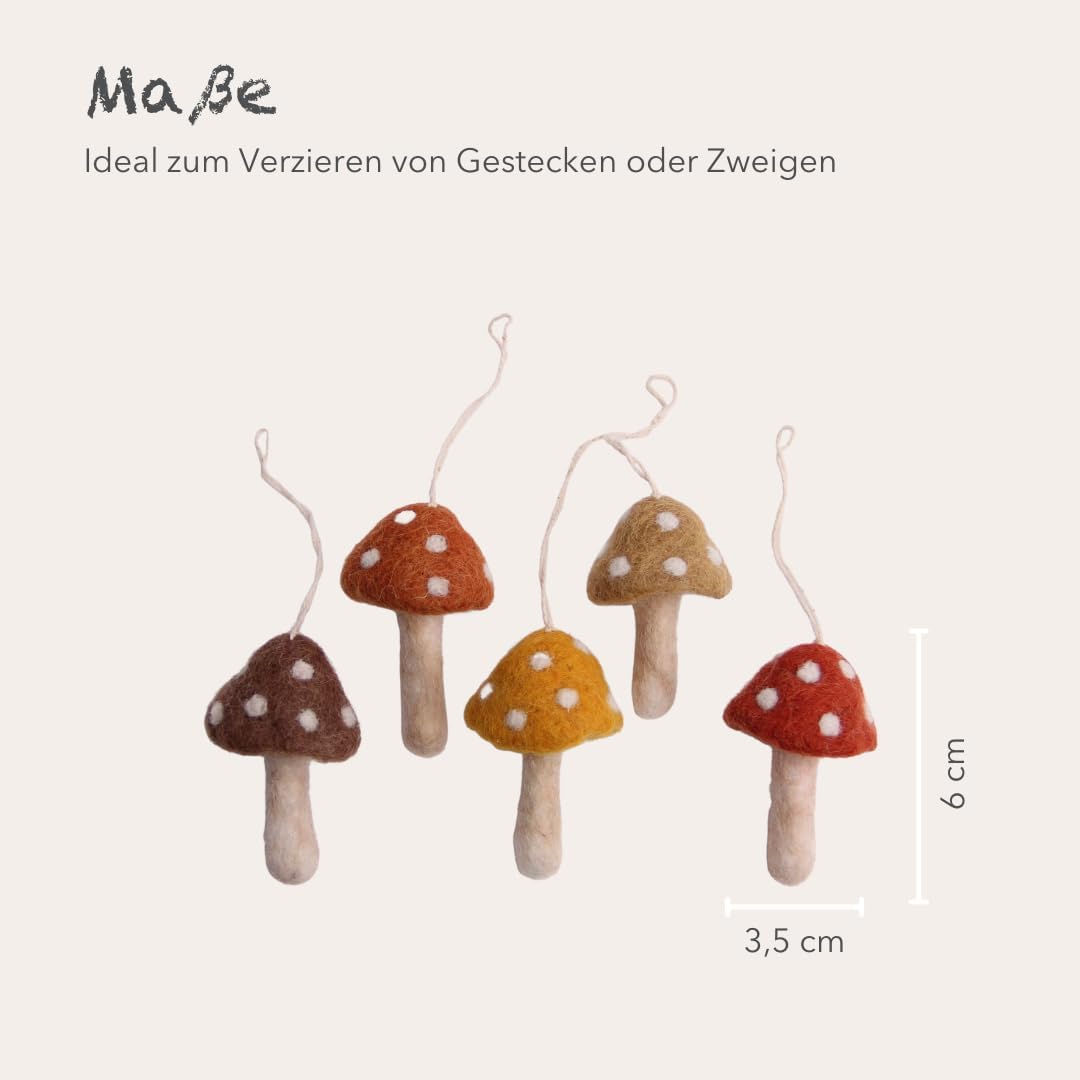 Handgemachte Pilze, Rote Pilze