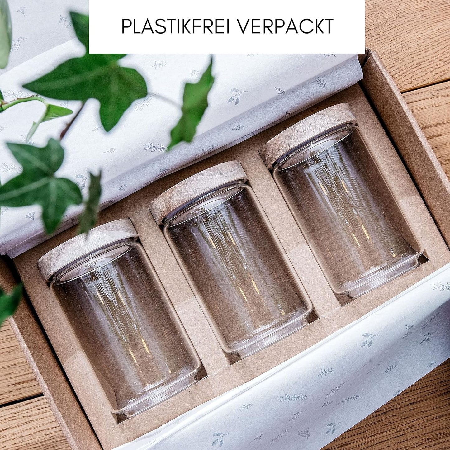 Vorratsgläserset, 3x 700ml