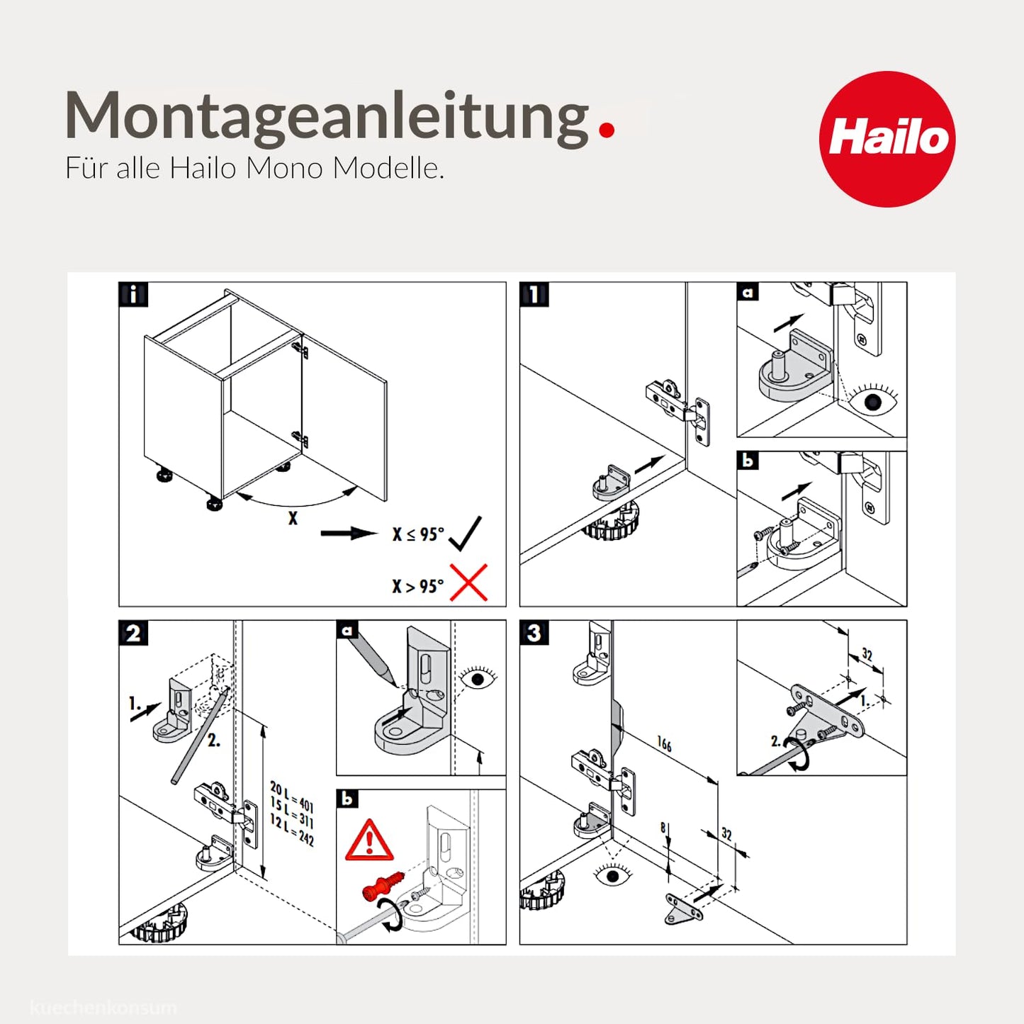 Mono Schwenkeimer 3512031, Poliert
