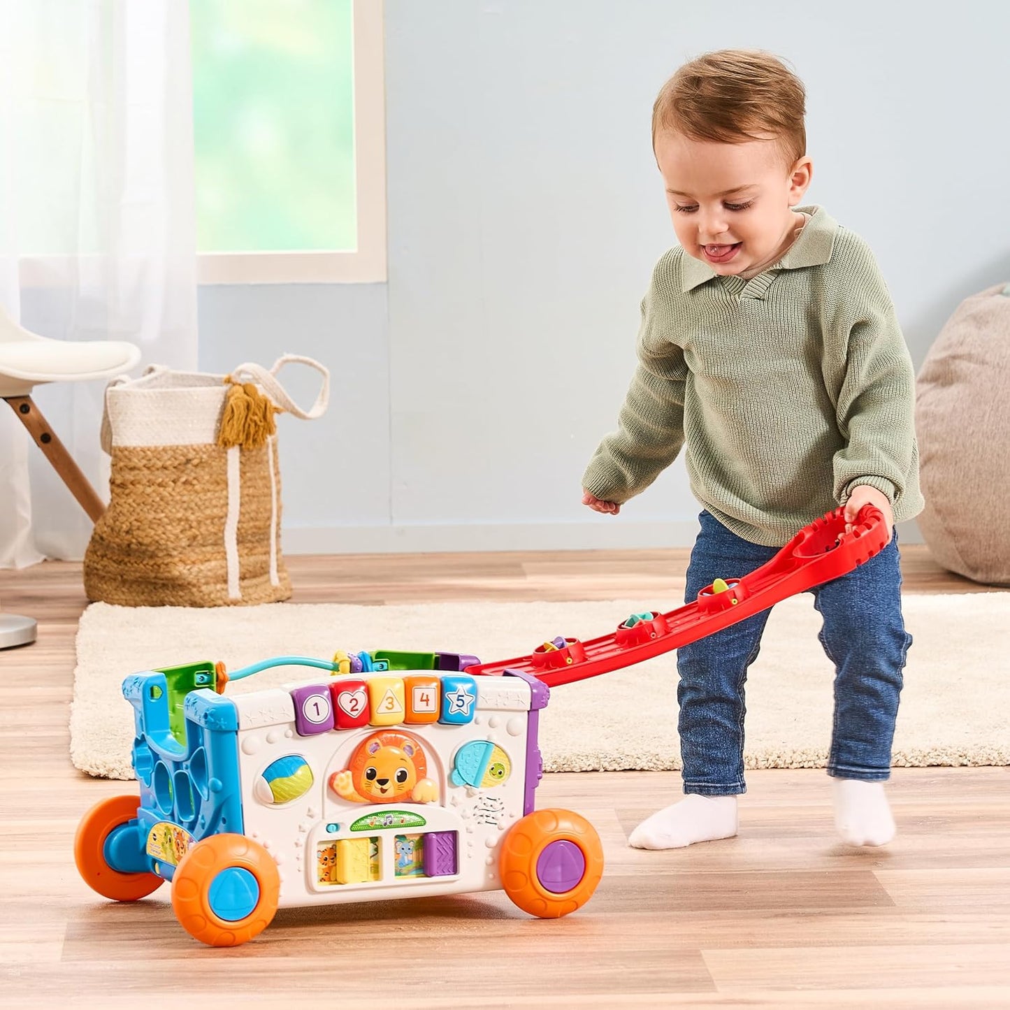 Mein erster Bollerwagen mit Musik und Förmchen