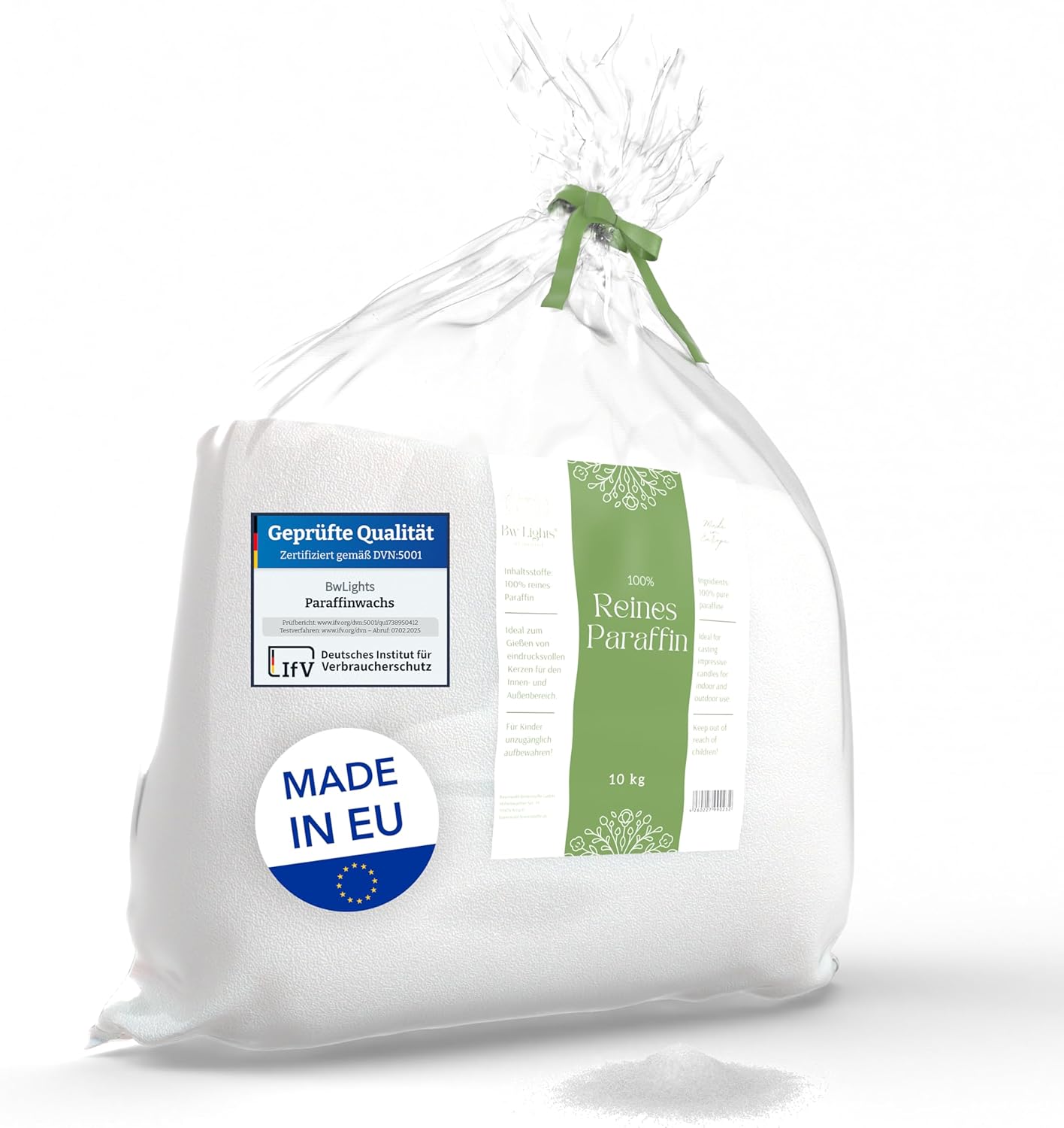 Wachsgranulat für Kerzenherstellung, 10 kg