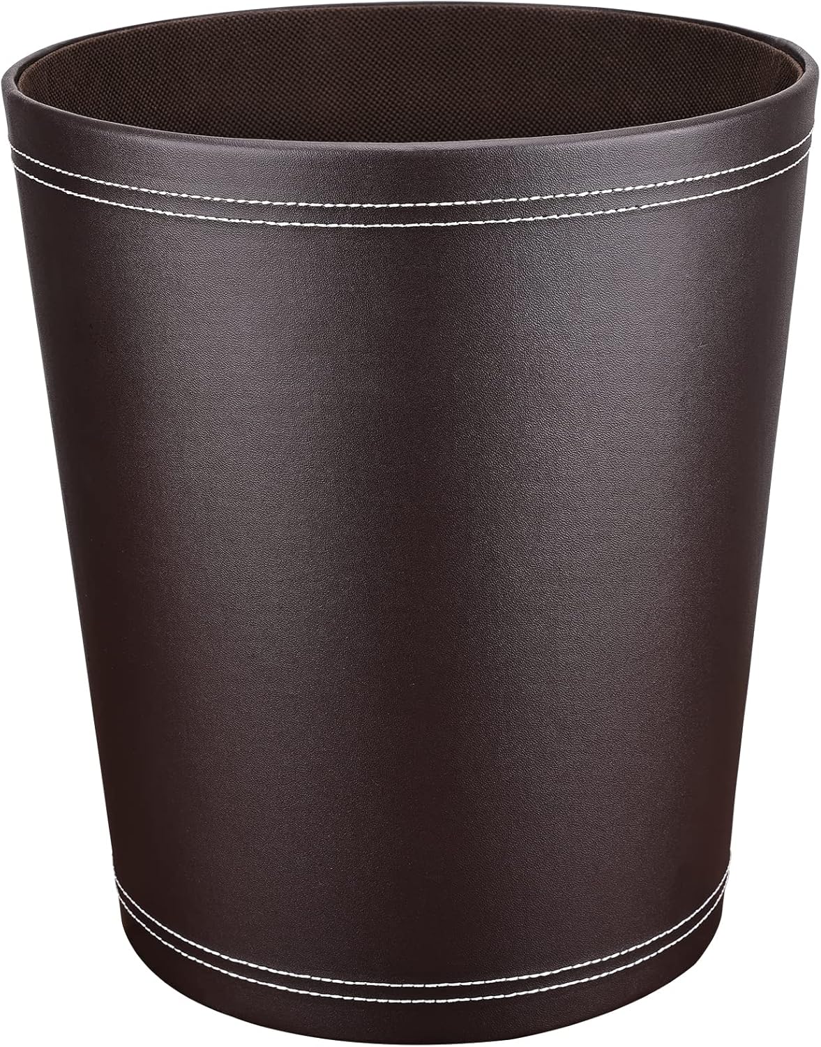 Moderner Papierkorb, Braun