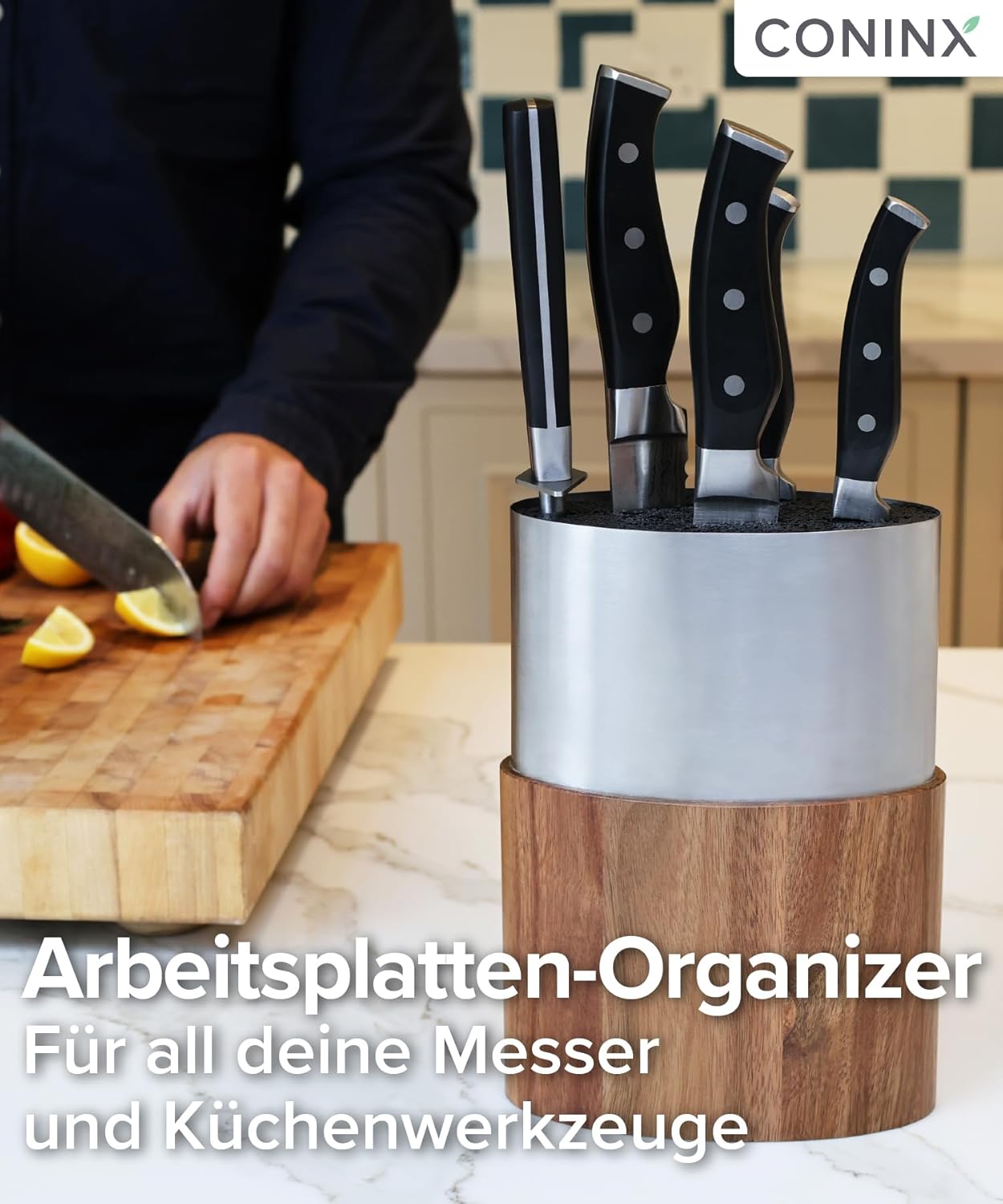 Ovaler Messerblock, Oval Einsatz