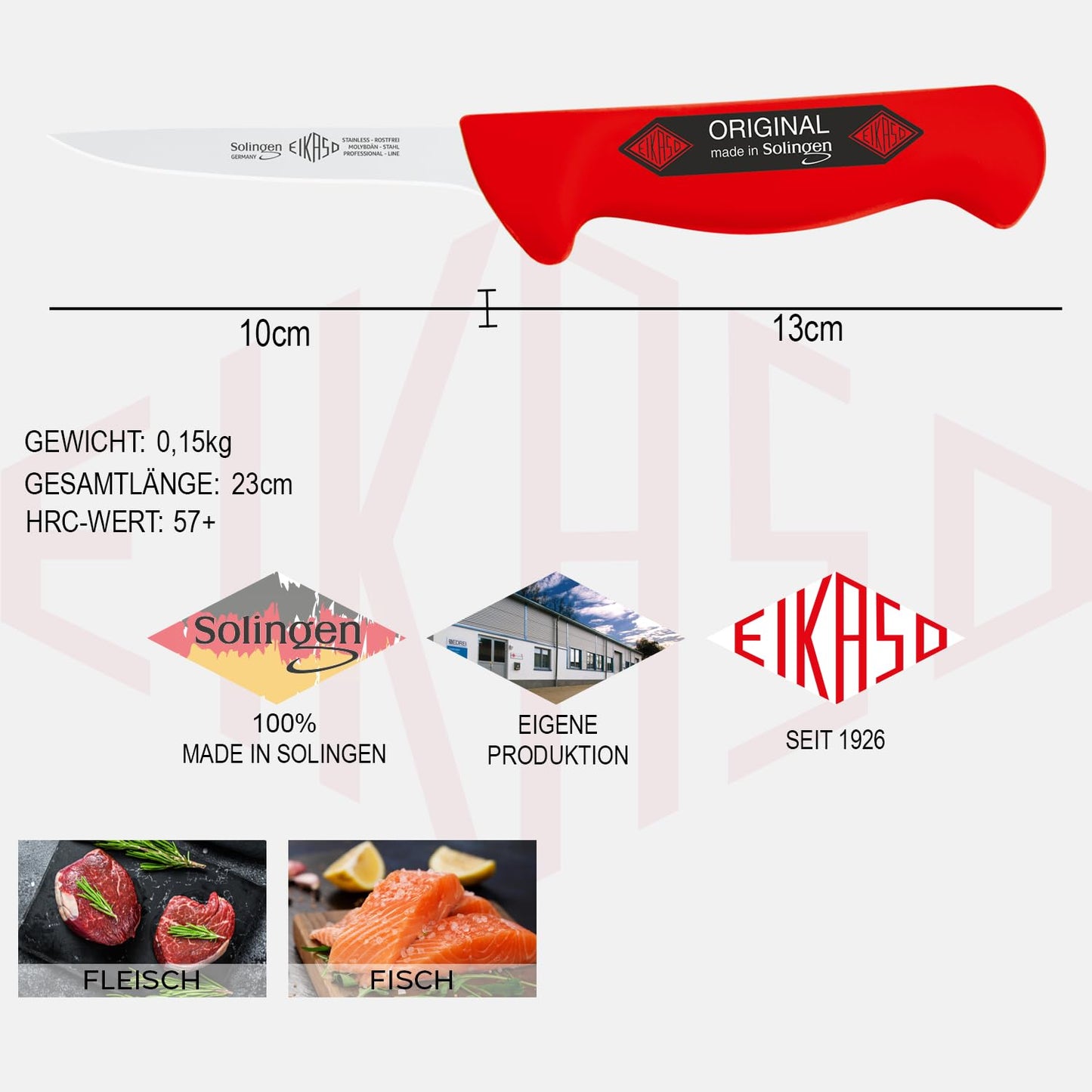 Ausbeinmesser, Gemüsemesser, mittel