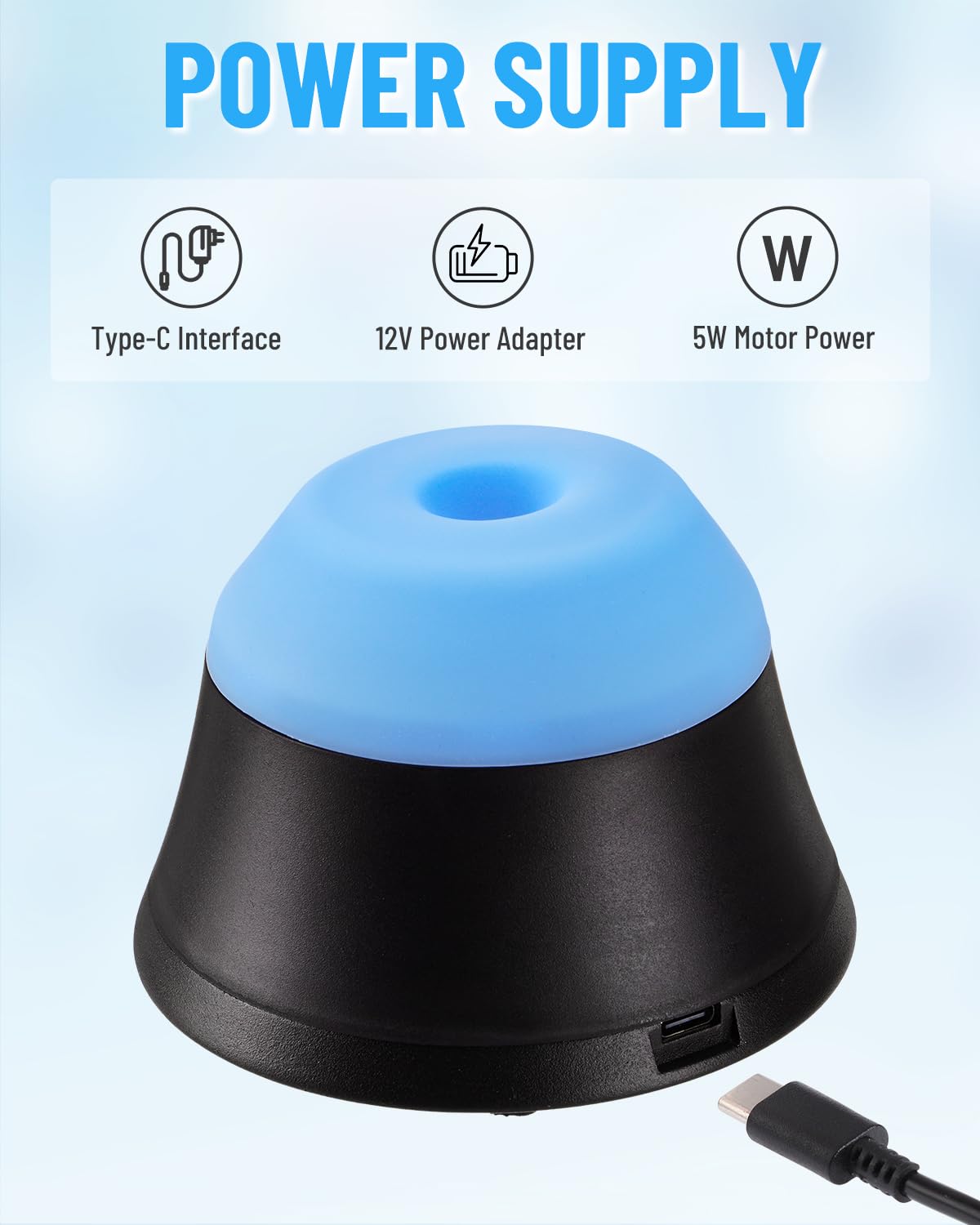 Mini Vortex Mixer Schüttler, Blau