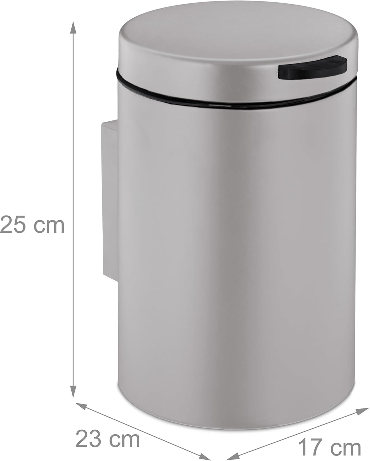Kosmetikeimer mit Absenkautomatik, Beige