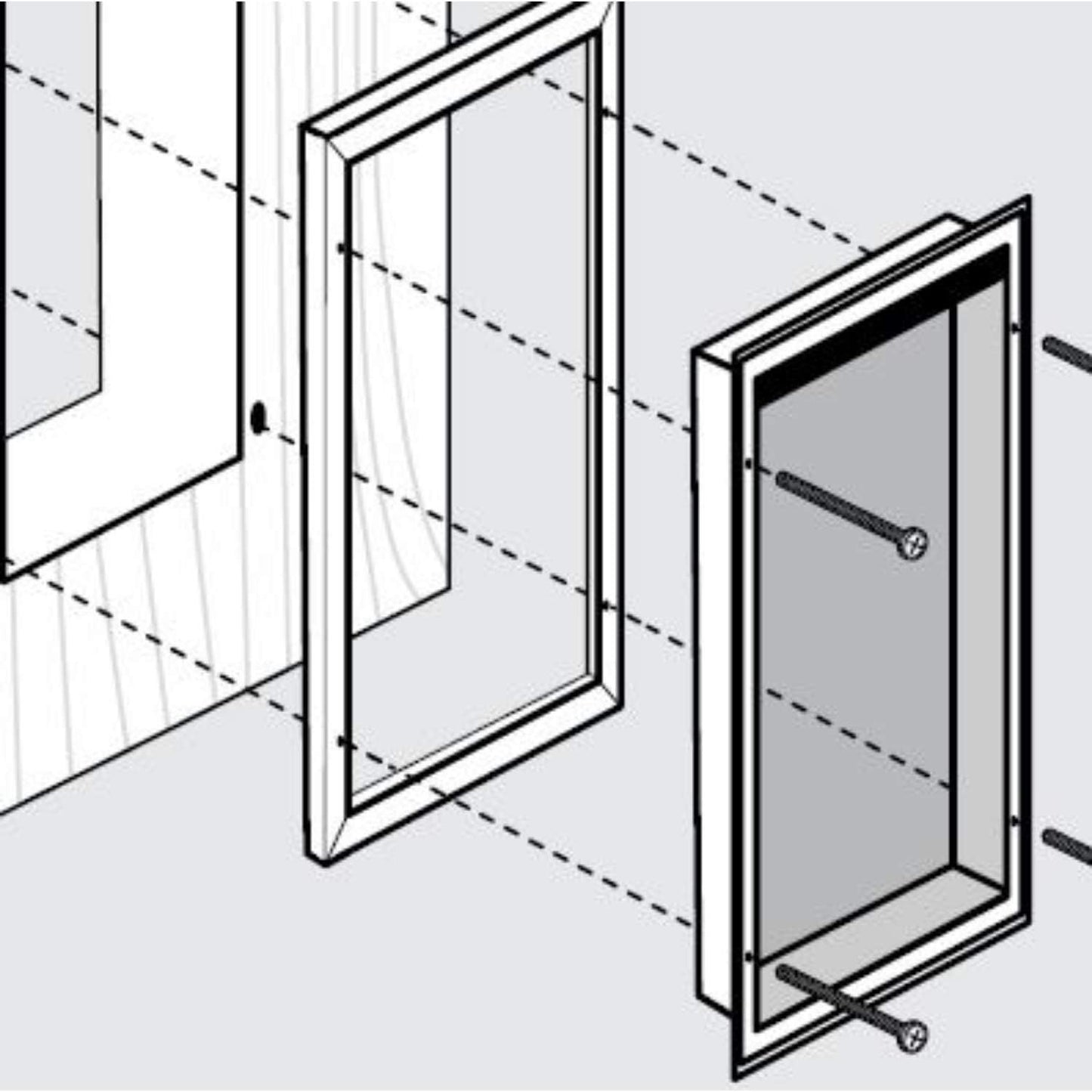 Einbauadapter für Hundeklappen, M