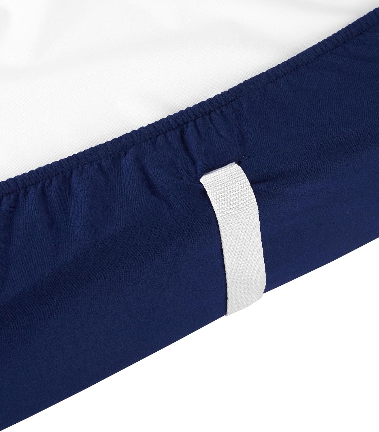 Wickelauflagenbezug Set, Einheitsgrösse Marineblau/Hellblau