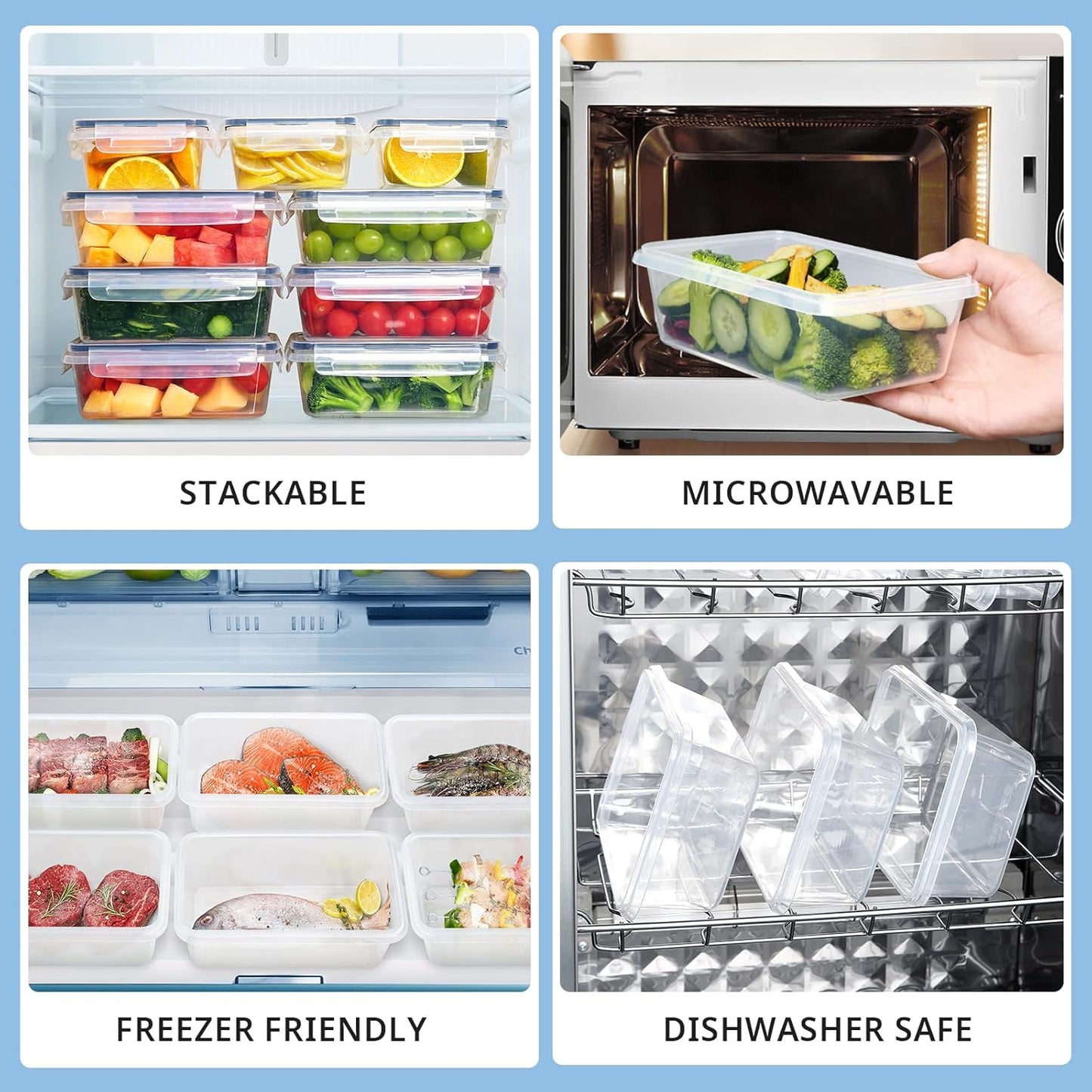 7-teiliges Frischhaltedosen-Set, GO7PCS840