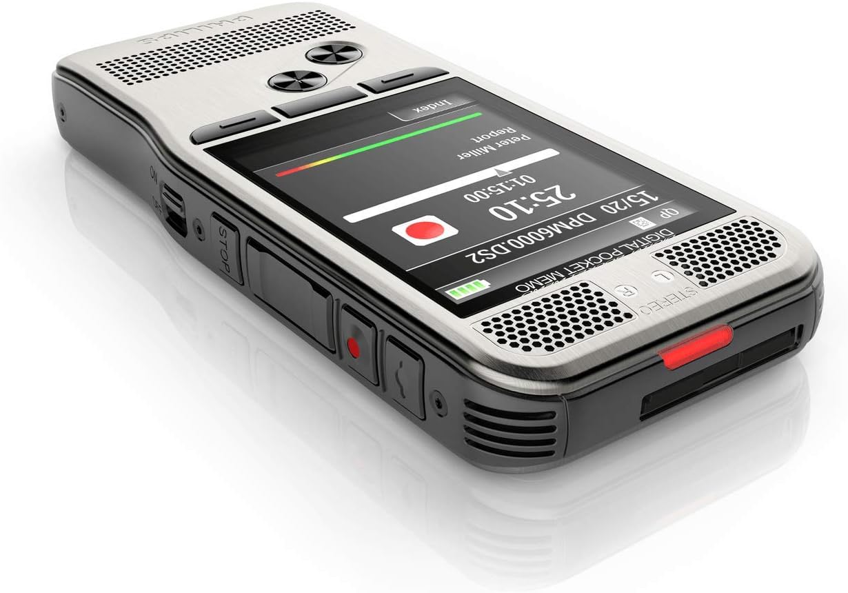 Digitales Diktiergerät DPM6000, neue Software Version 05/17