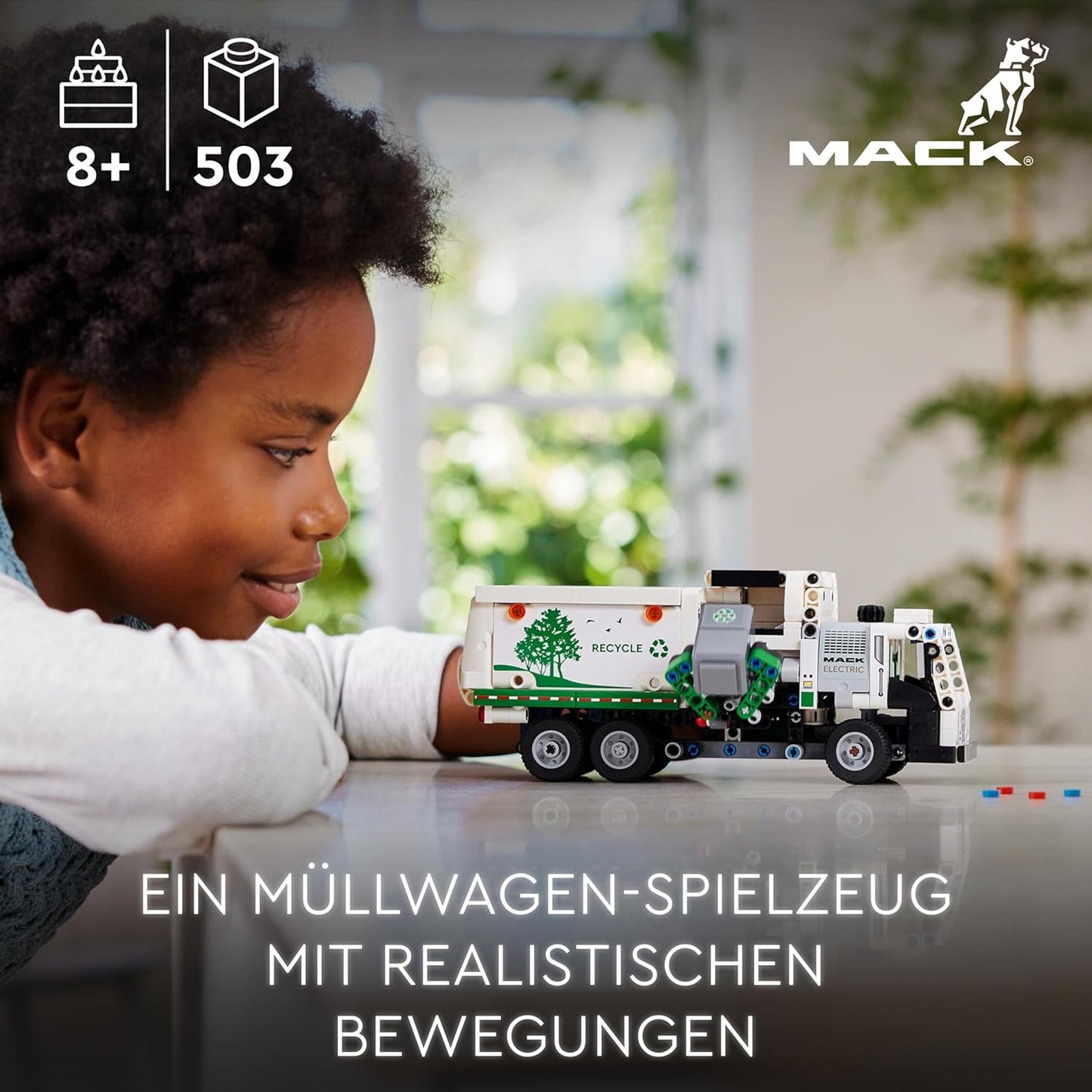 Technic - Mack LR Electric Müllwagen (42167), Single