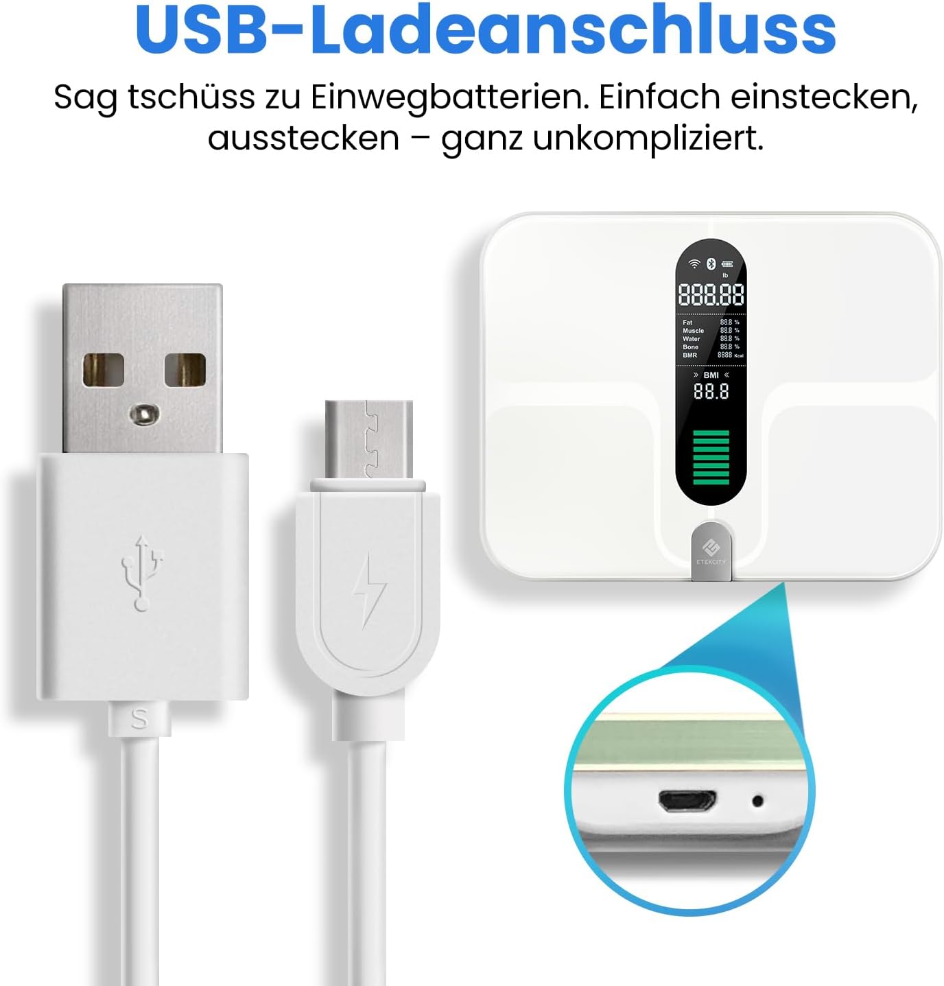 Personenwaage, Gross|Weiss