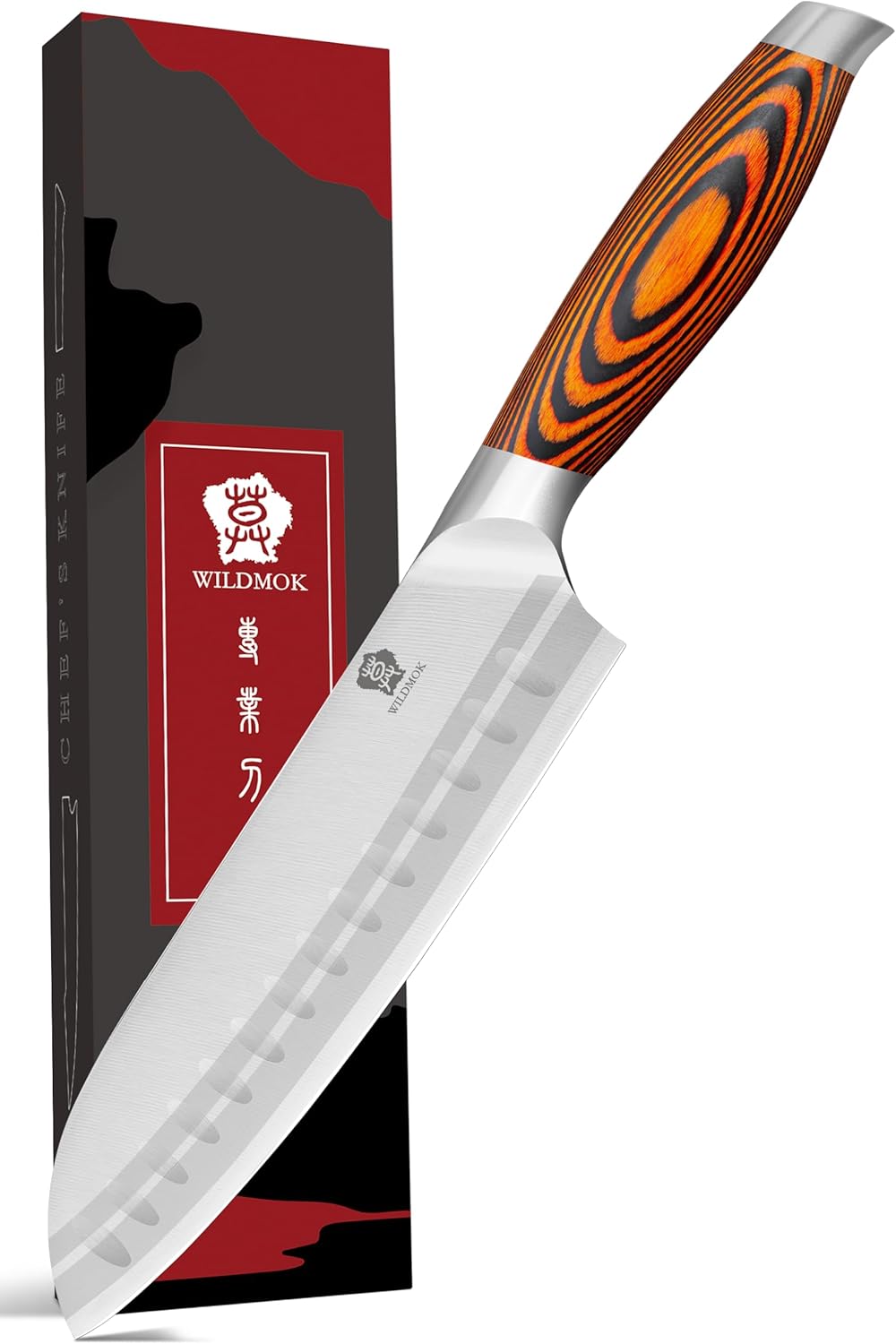 Tang Series - Santokumesser, Santokumesser 18cm
