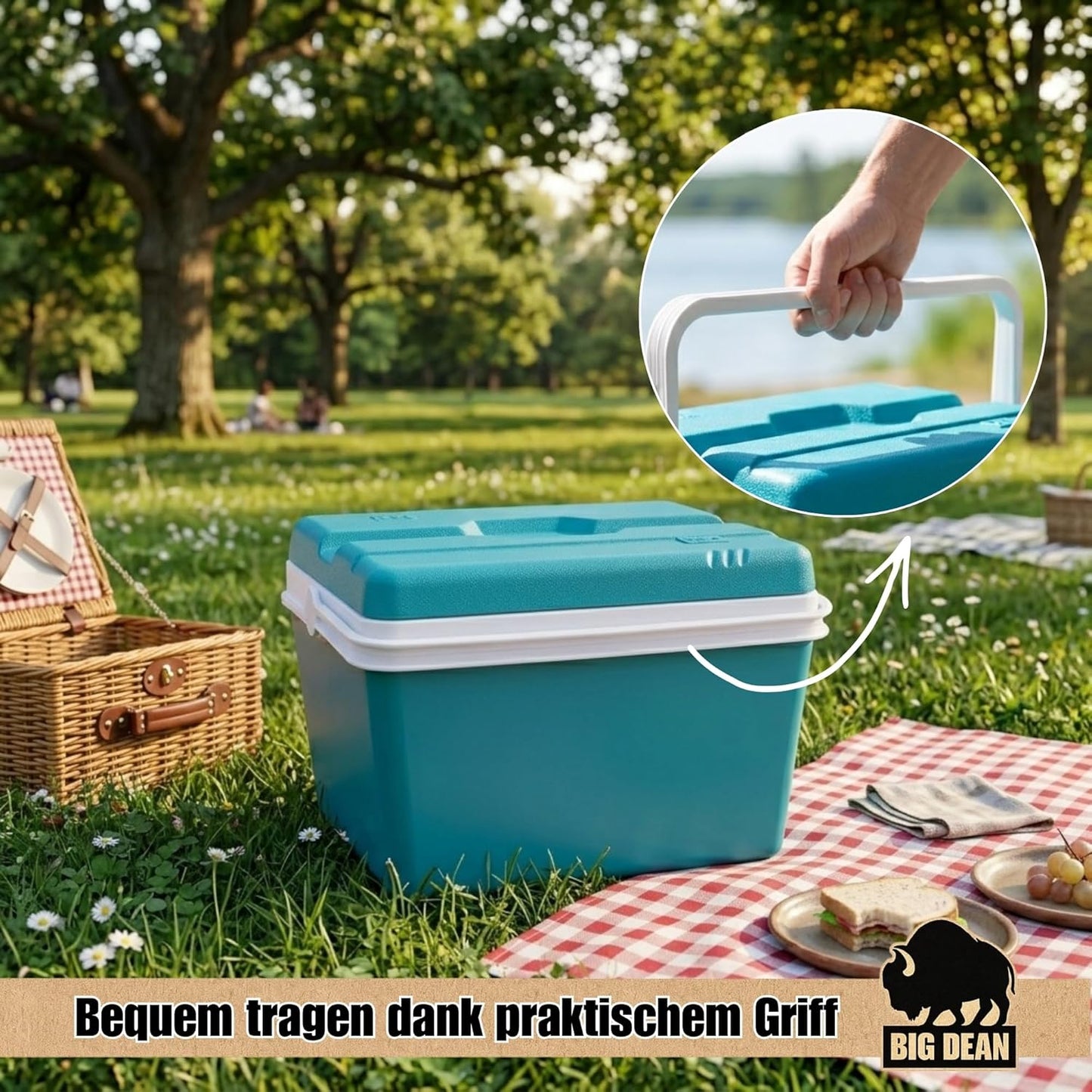 Kühlbox für langanhaltende Kühlung
