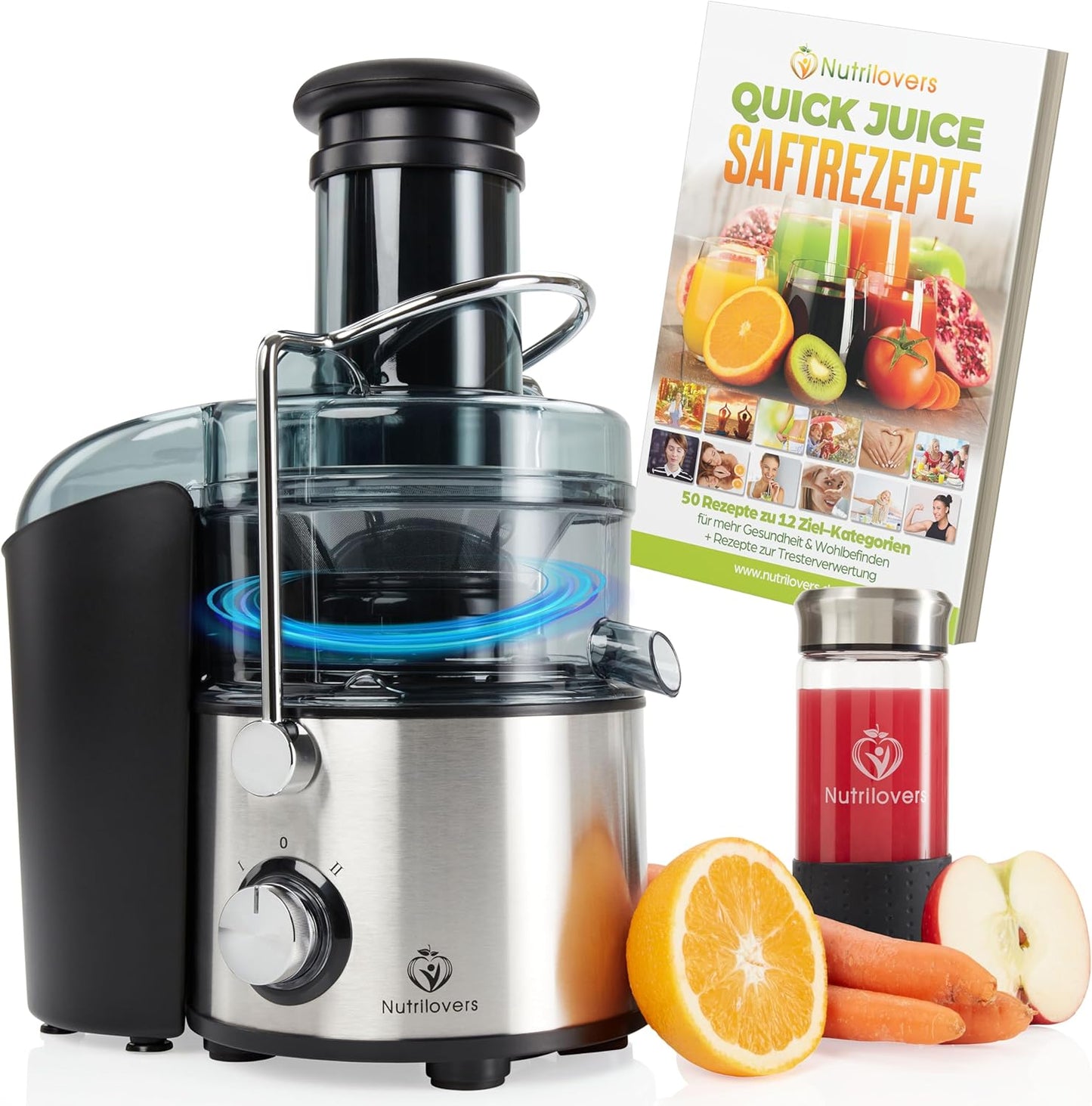 Quick-Juicer Max, QUICK-JUICER MAX (externer Tresterfang)