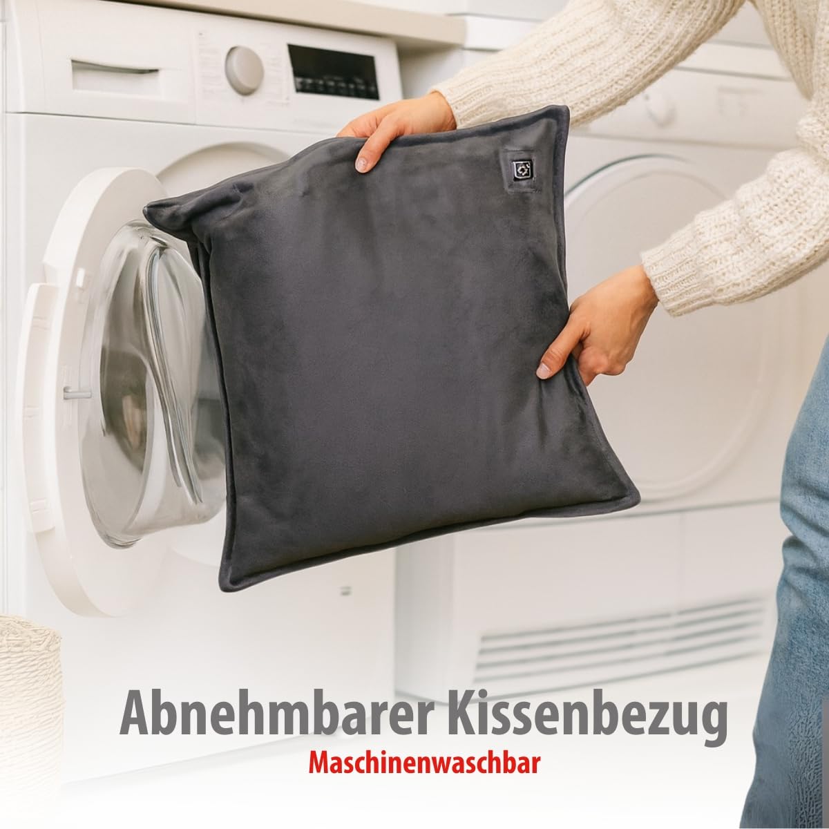 Kabelloses Heizkissen mit Abschaltautomatik