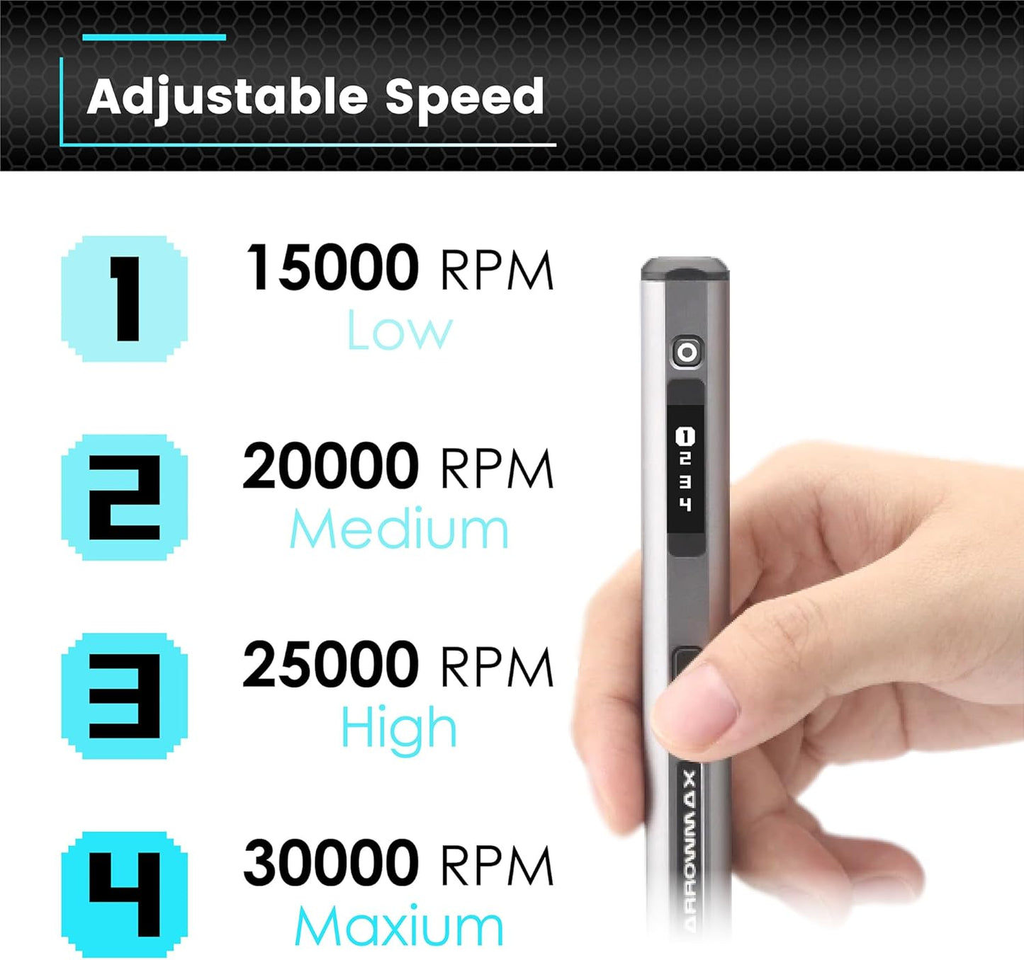 SGS Gravierstift mit 42 Bits, SGS