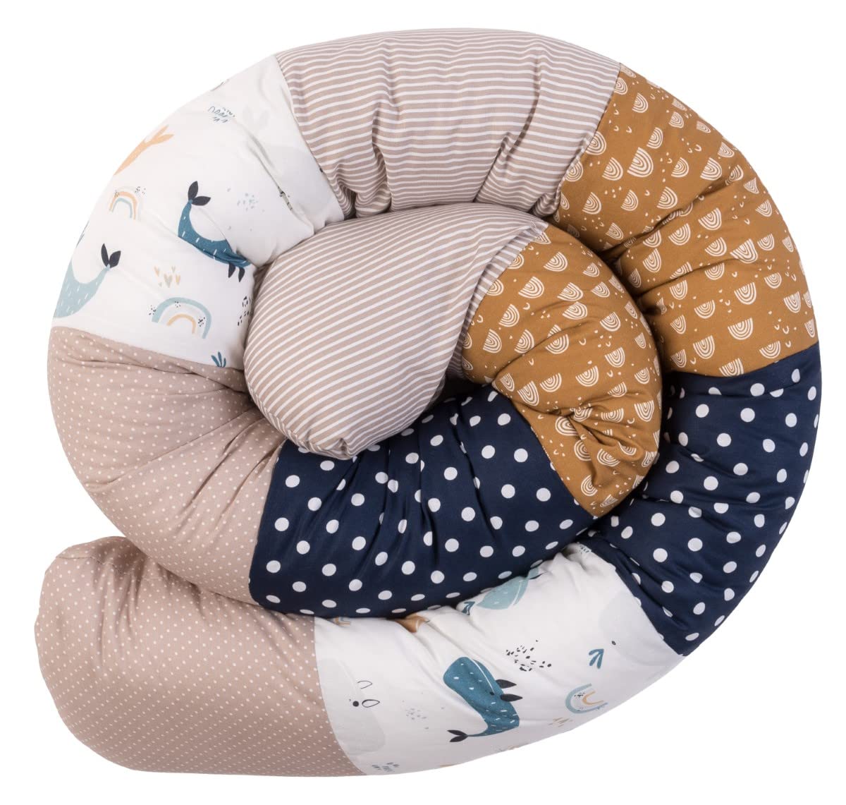 Baby Bettschlange Wale 200 cm