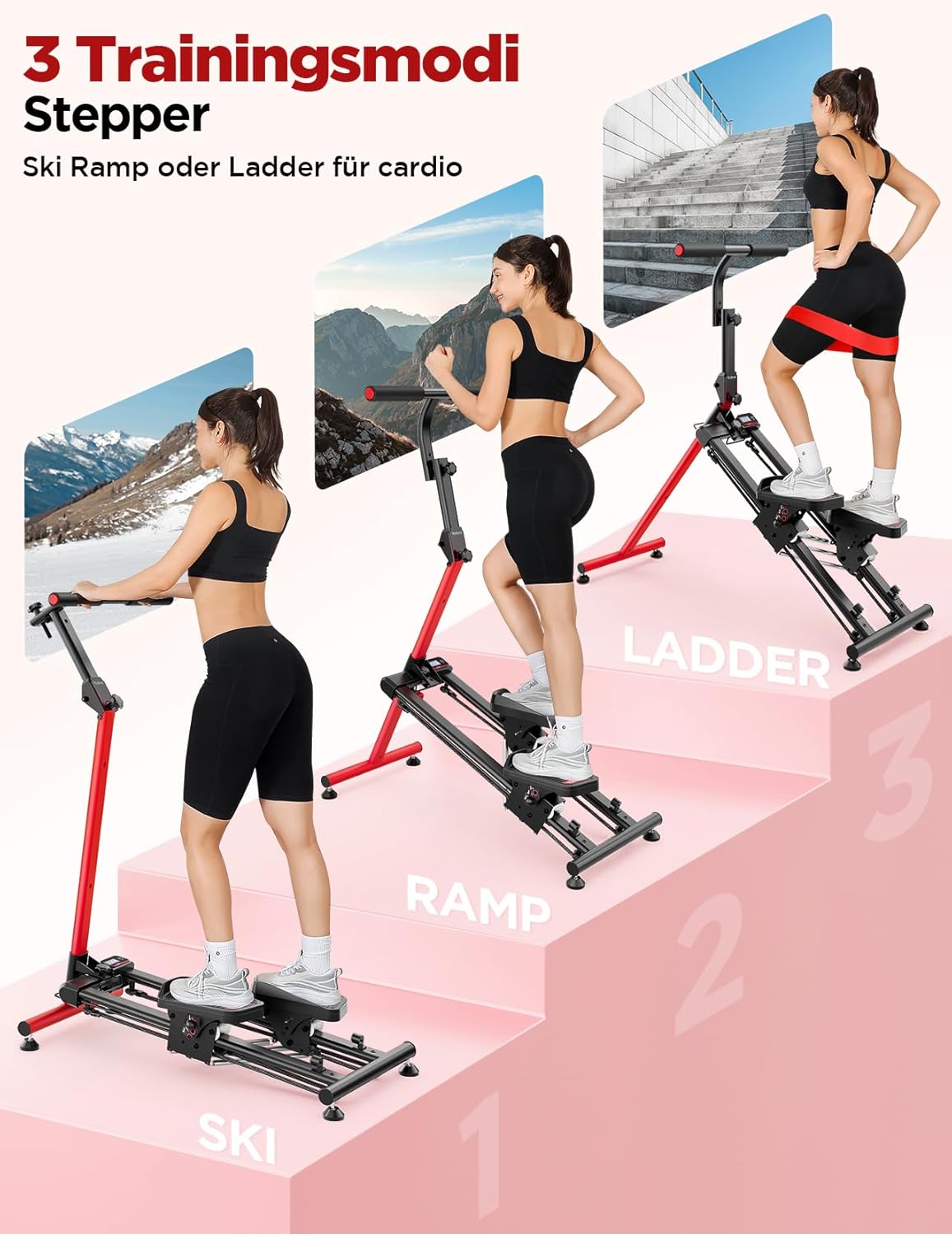 Einstellbarer Stair Stepper, V3.0 Einstellbarer Widerstand Stepper