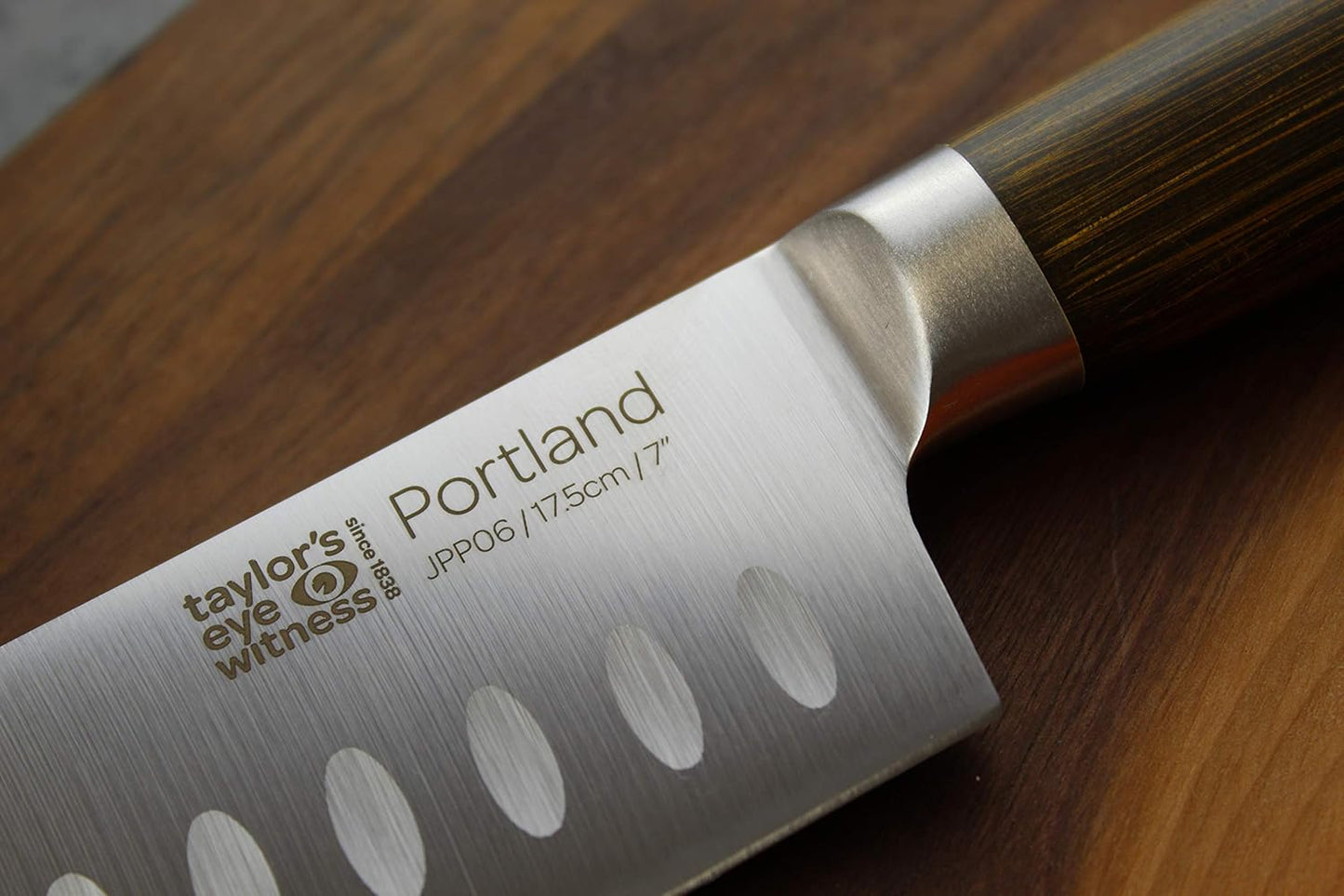 Portland Santokumesser, 17.5cm/7 Santoku Knife