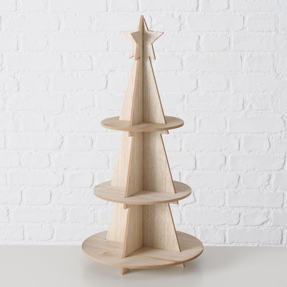 Etagere Weihnachtsbaum aus Holz
