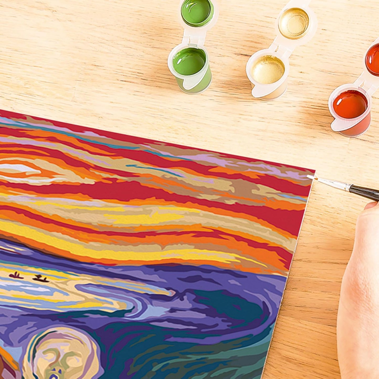 CreArt Malen nach Zahlen: Der Schrei (Edvard Munch), CreArt Art Collection - Munch: Der Schrei