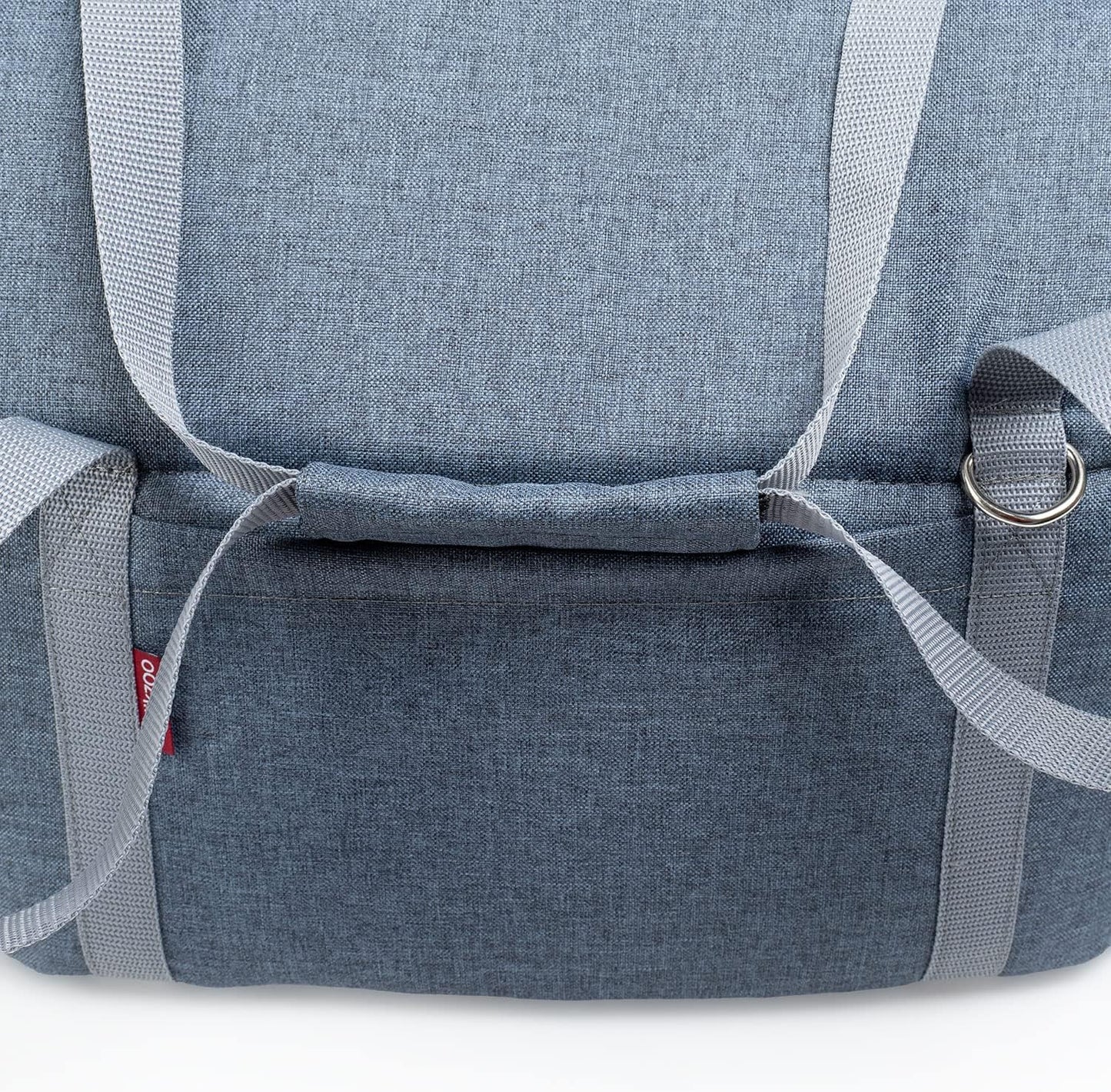 Transporttasche für Haustiere, L 34 x B 22 x H 26 cm Denim Imitat