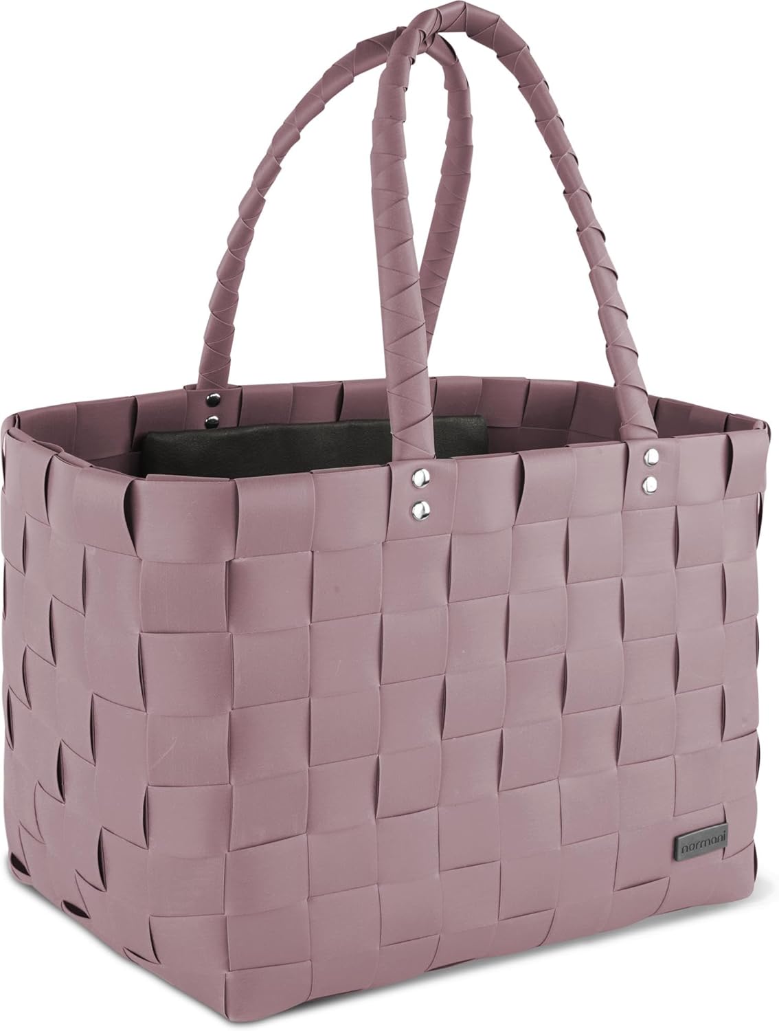 Shopper mit Innentasche, 20 Liter, Altrosa Einheitsgrösse