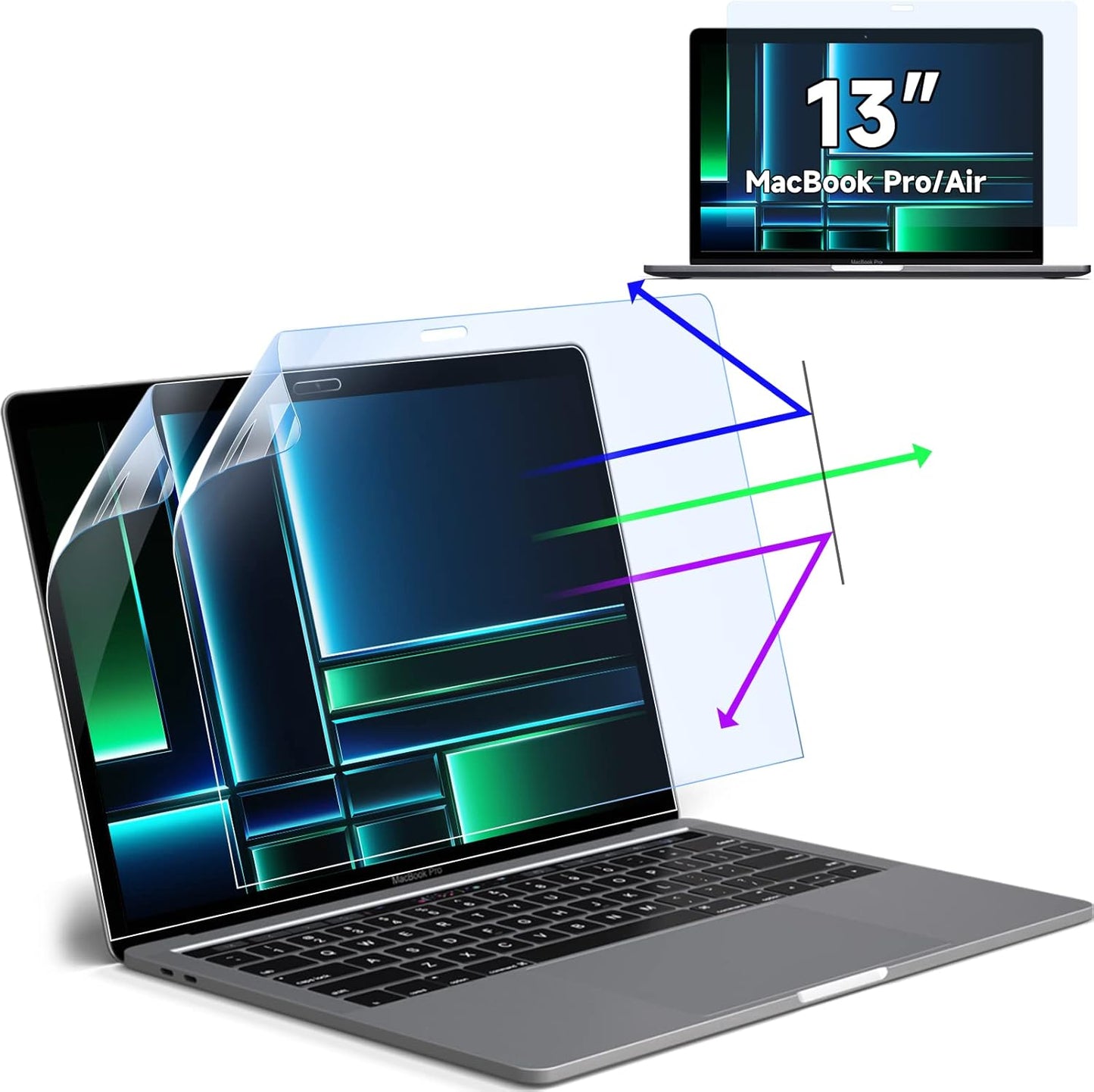 Displayschutzfolie MacBook 13 Zoll, MacBook Pro/Air 13