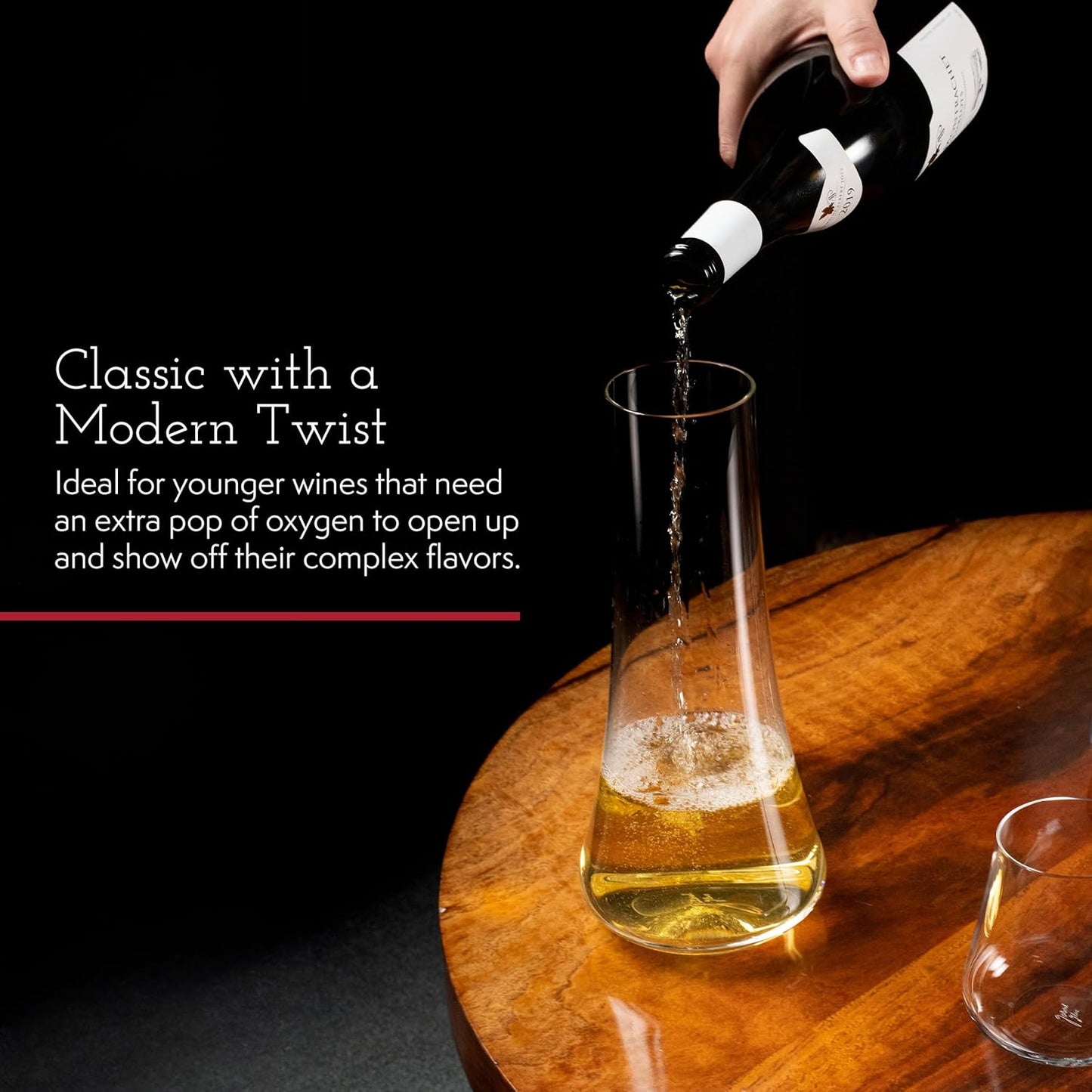 DrinkArt Karaffe, Single Bottle