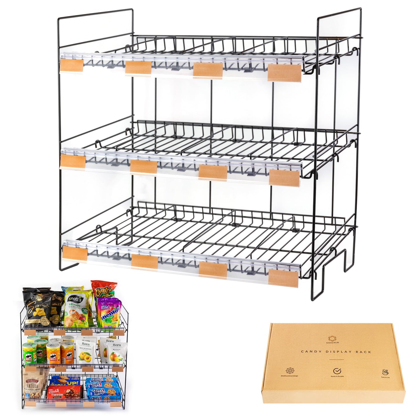 Regal-Organizer für Snacks und Süssigkeiten