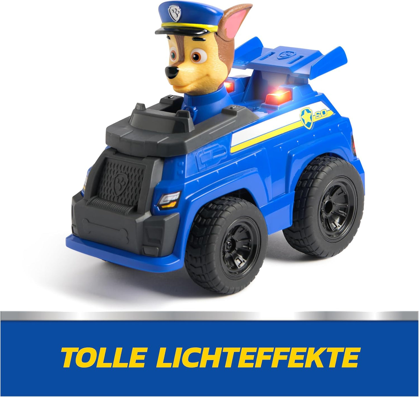 Chases ferngesteuertes Polizeiauto mit Lichteffekten