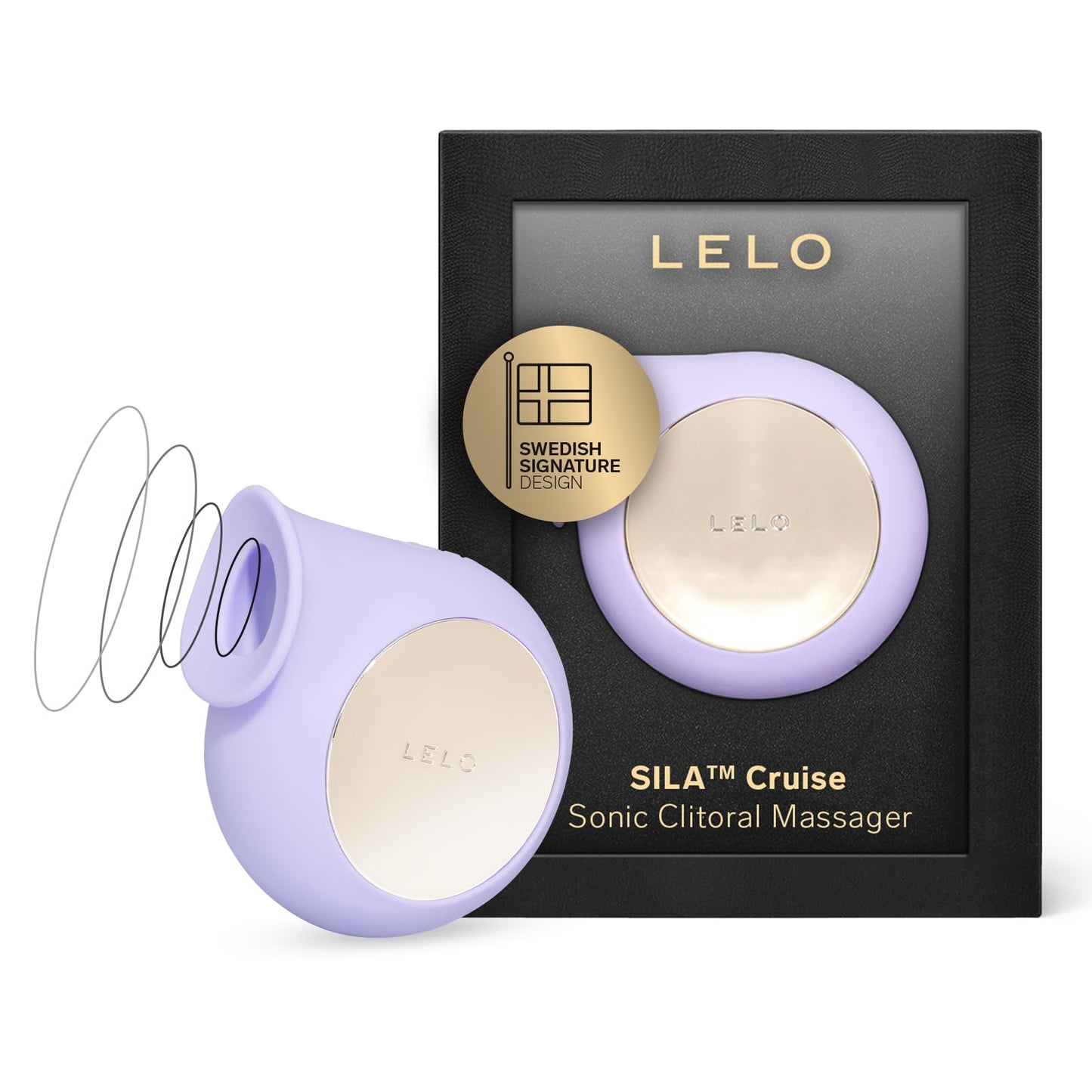 Sila Cruise Druckwellenvibrator mit 8 Vibrationsmustern, Lilac