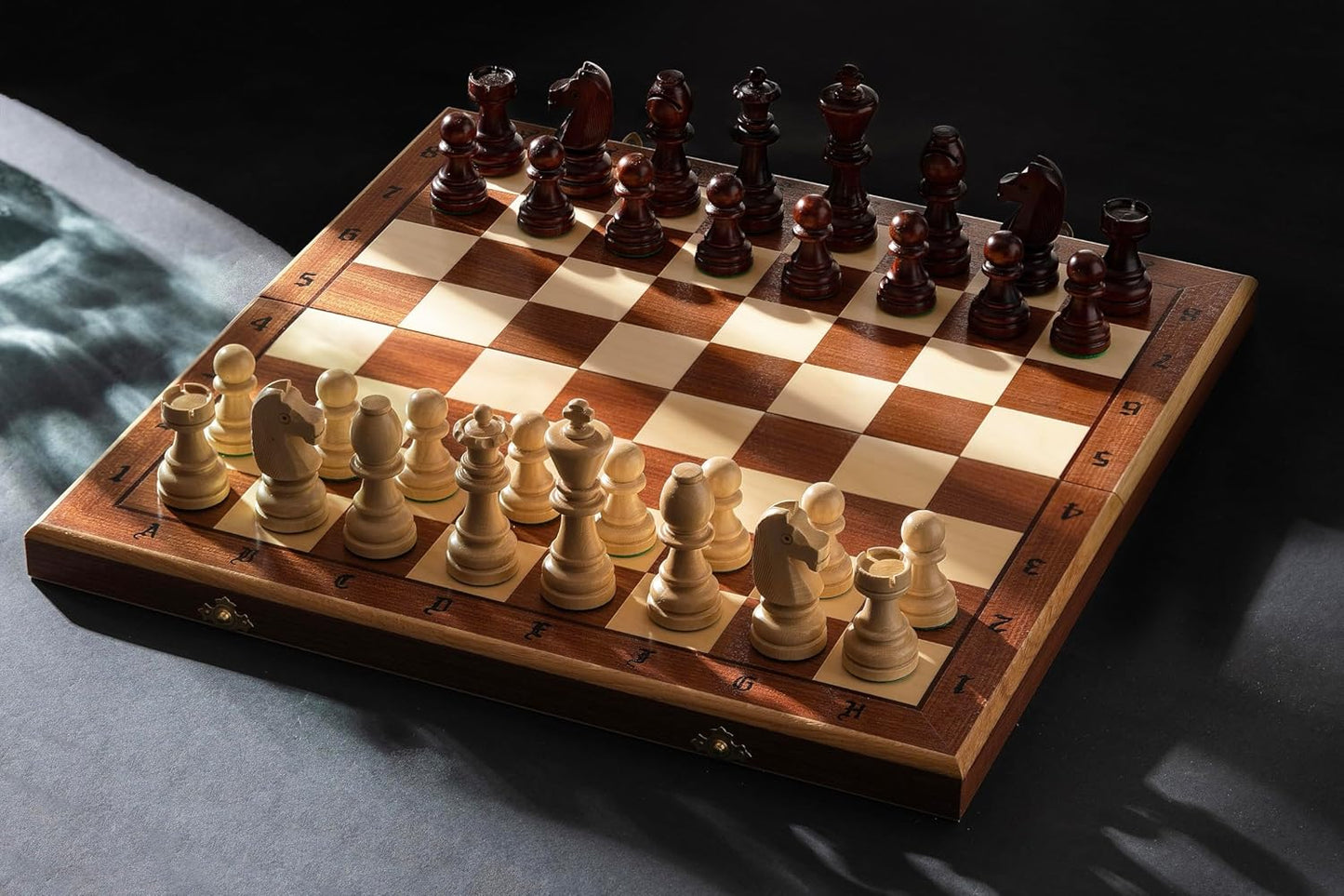 Turnierschachspiel Nr. 7 50 x 50 cm, CH97