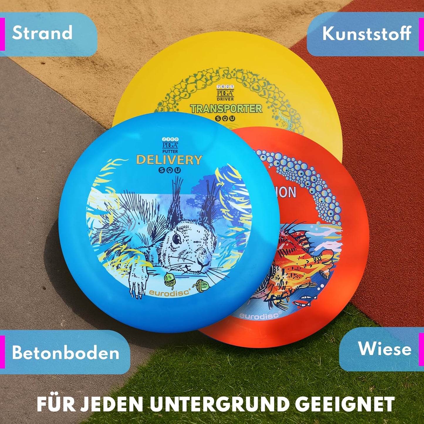 Disc-Golf Einsteiger-Set, Einsteiger Starter