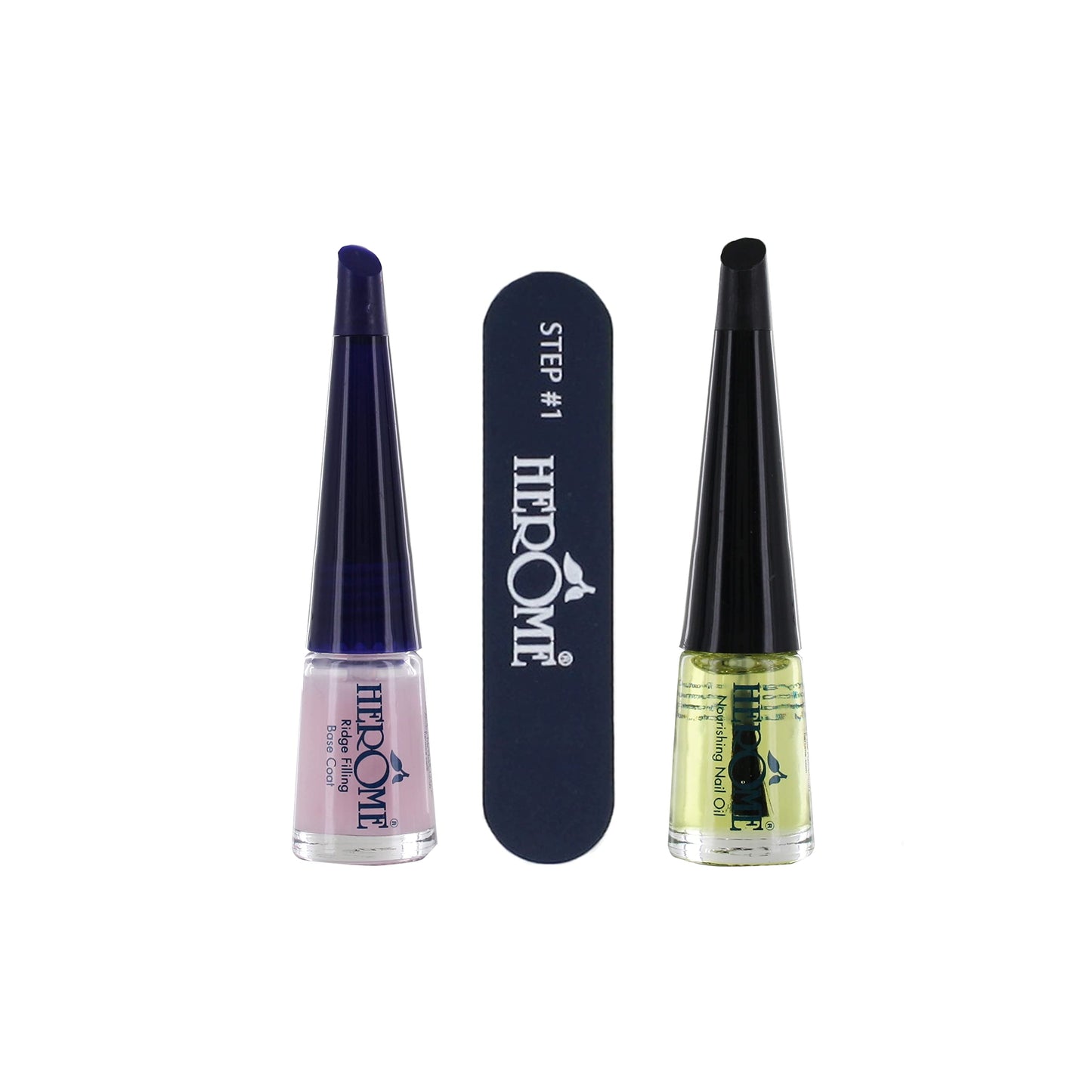 3-in-1 Maniküre Set mit Nagelöl und Rillenfüller, Single