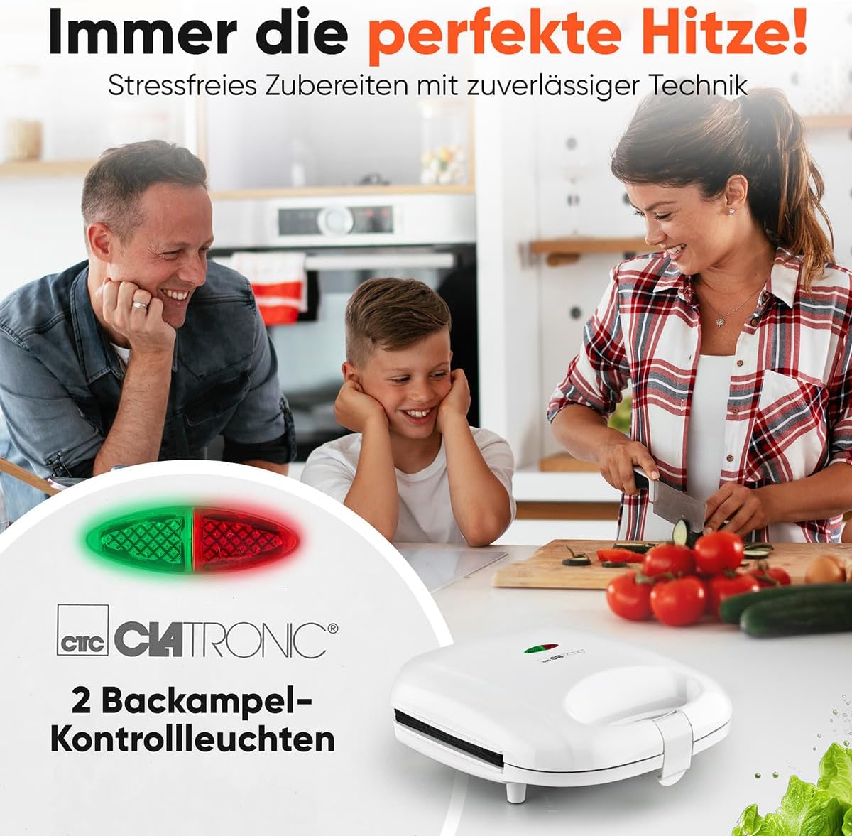 Sandwichmaker mit Antihaftbeschichtung