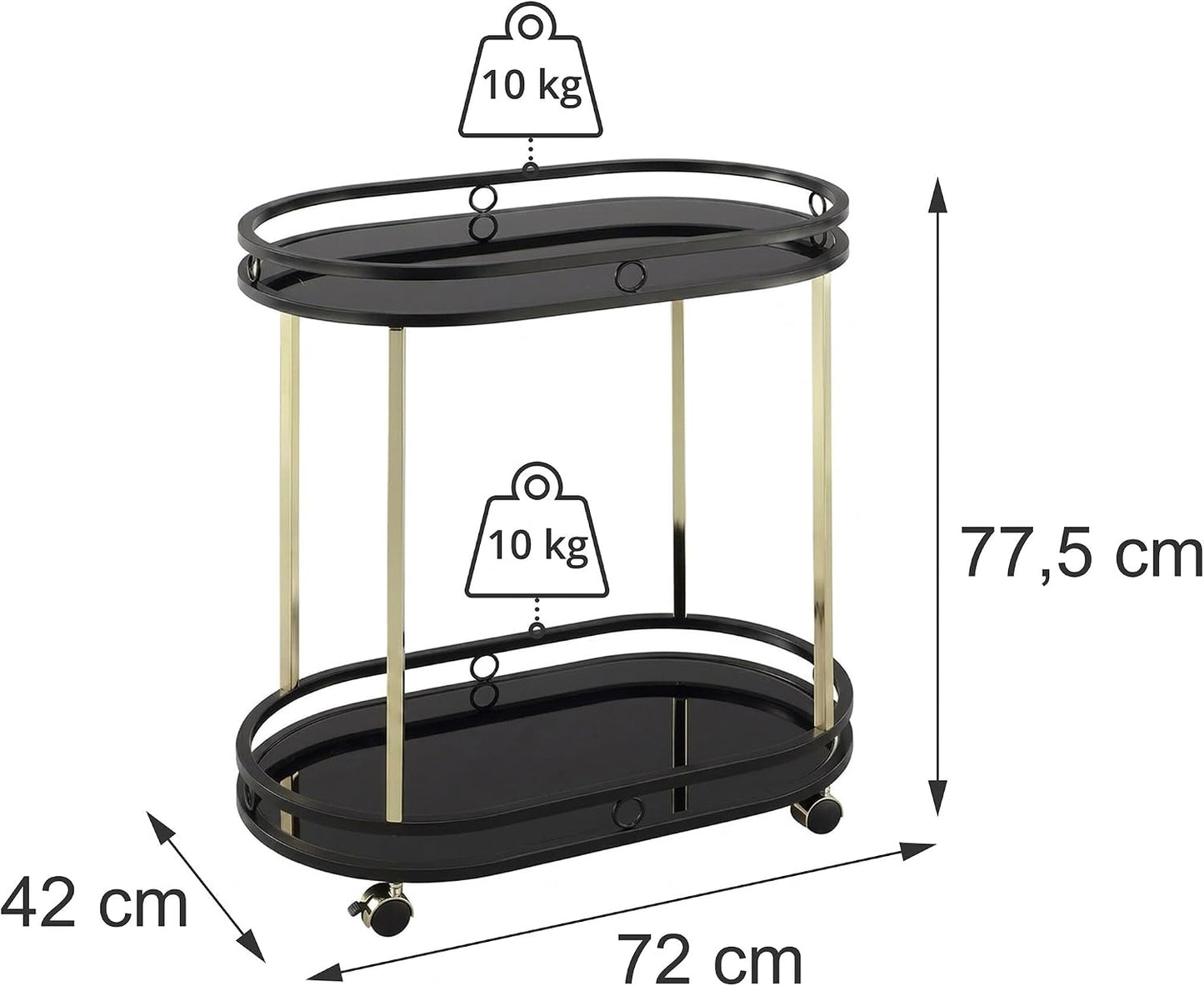 Servierwagen