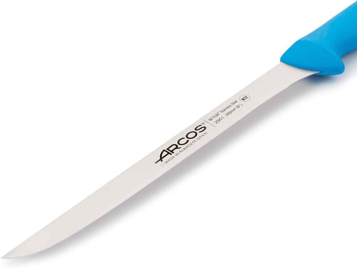 Filetiermesser, 200 mm (8") Blau