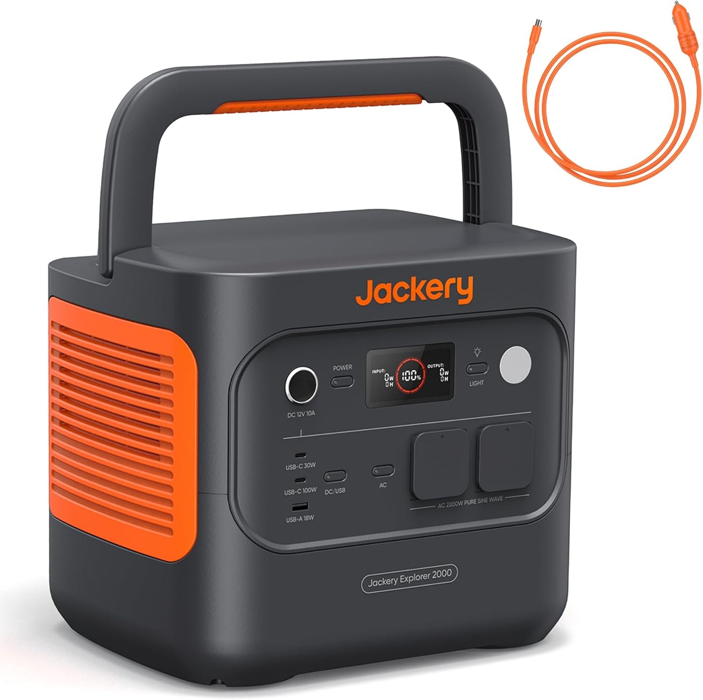 Tragbare Powerstation E2000 v2, E2000 V2+KFZ
