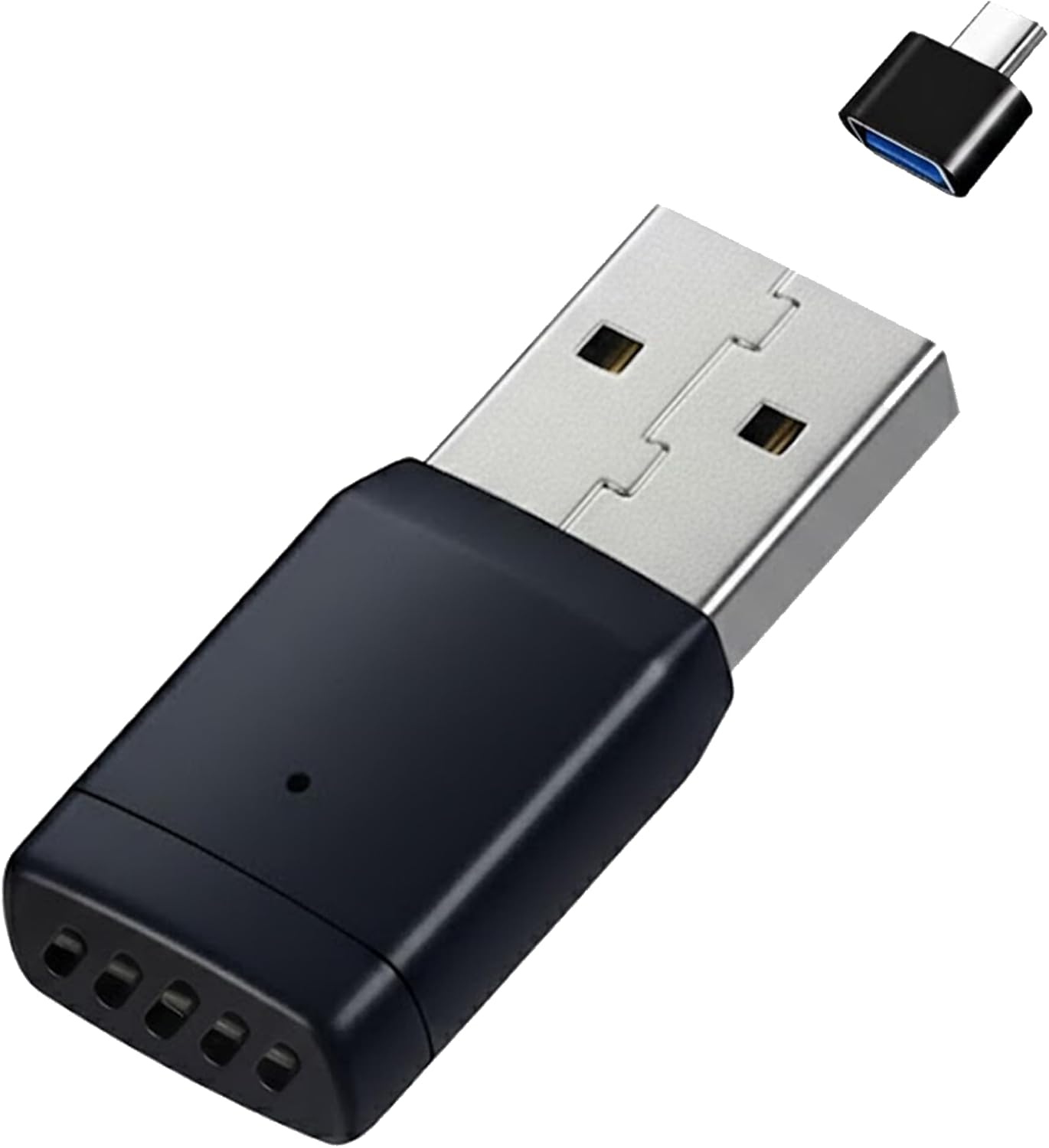 Wireless CarPlay & Android Auto Adapter, 2-in-1 Adapter