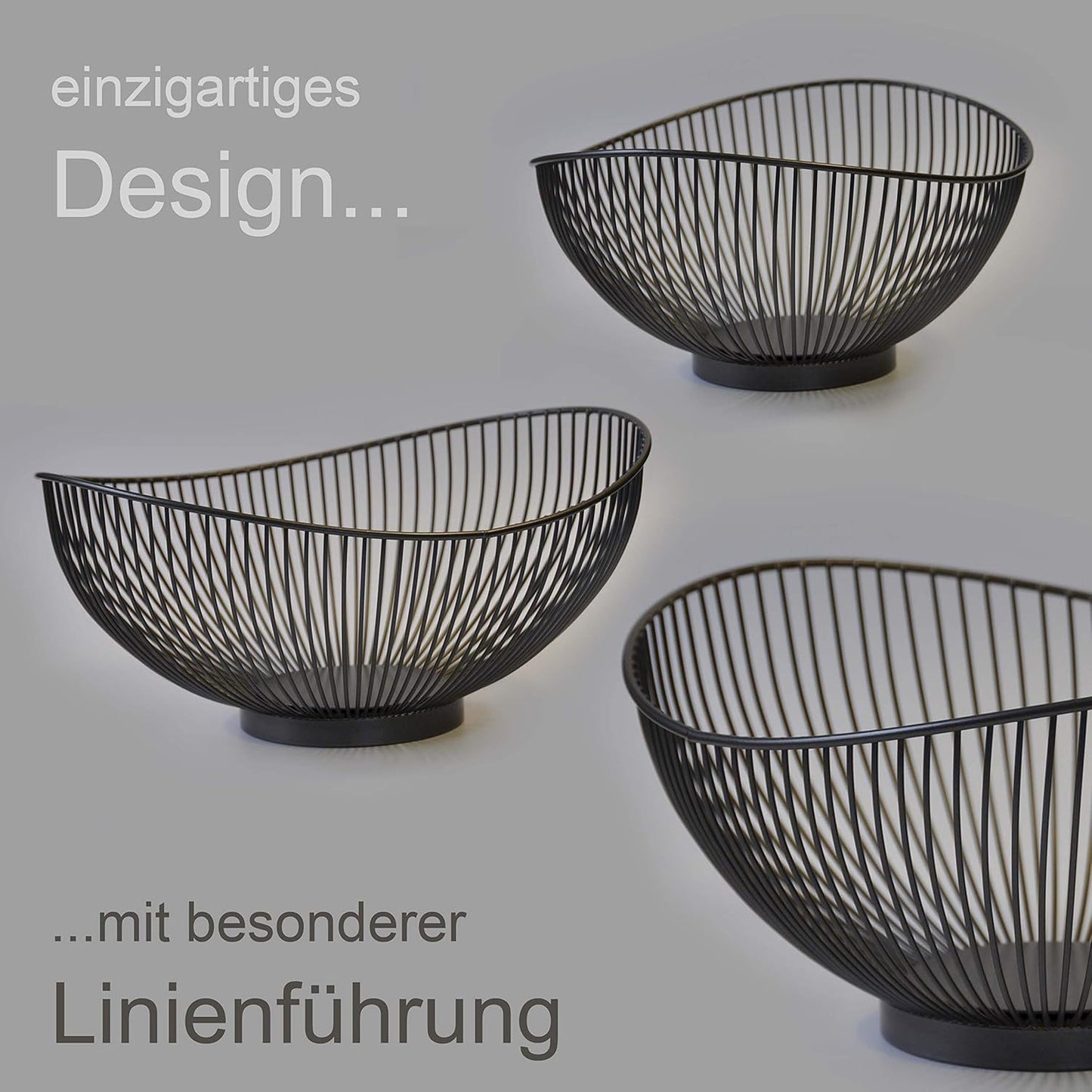 Moderne Obstschale