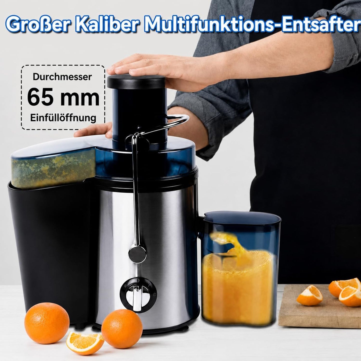 Elektrischer Entsafter 1000 W