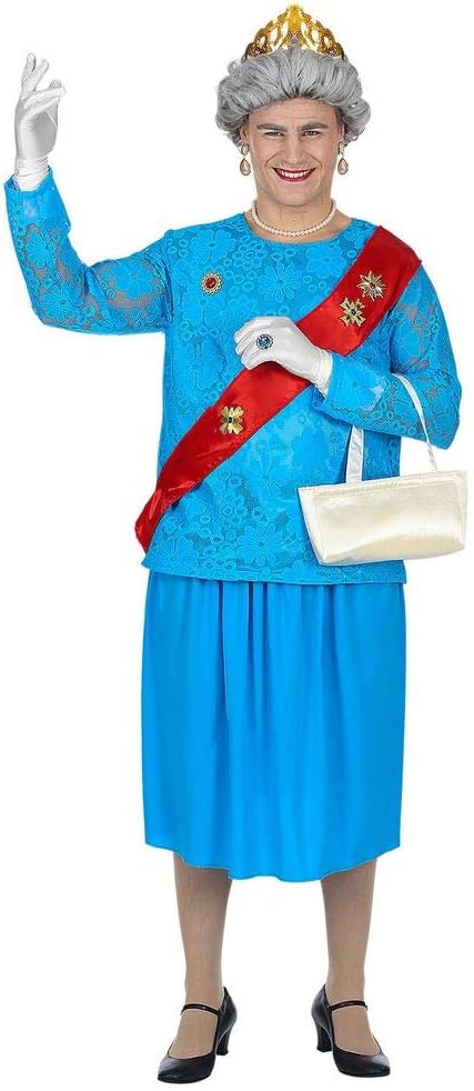 Lustiges Queen-Kostüm für Herren, M-L