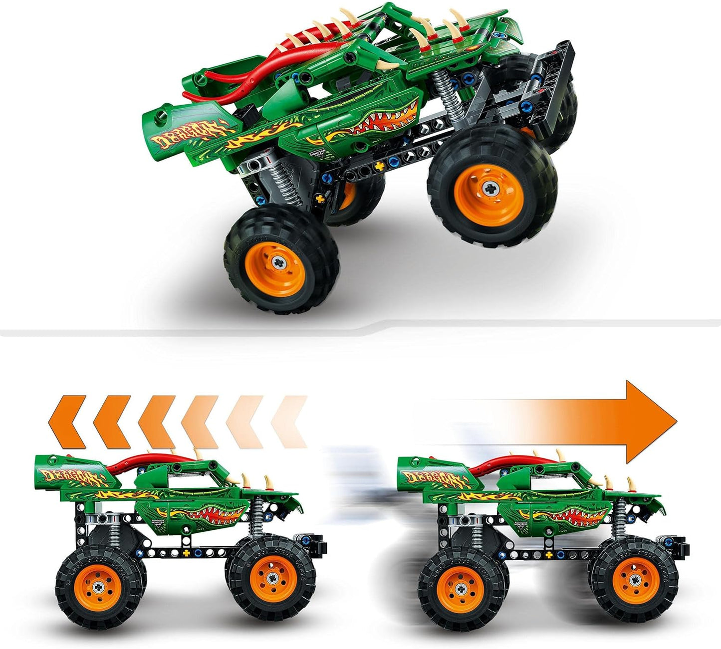 Monster Jam Dragon, Single