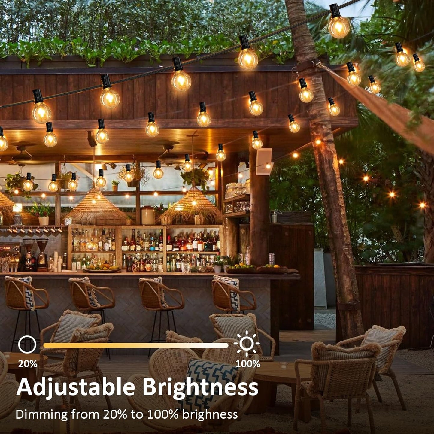 RGBW Outdoor-Lichterkette