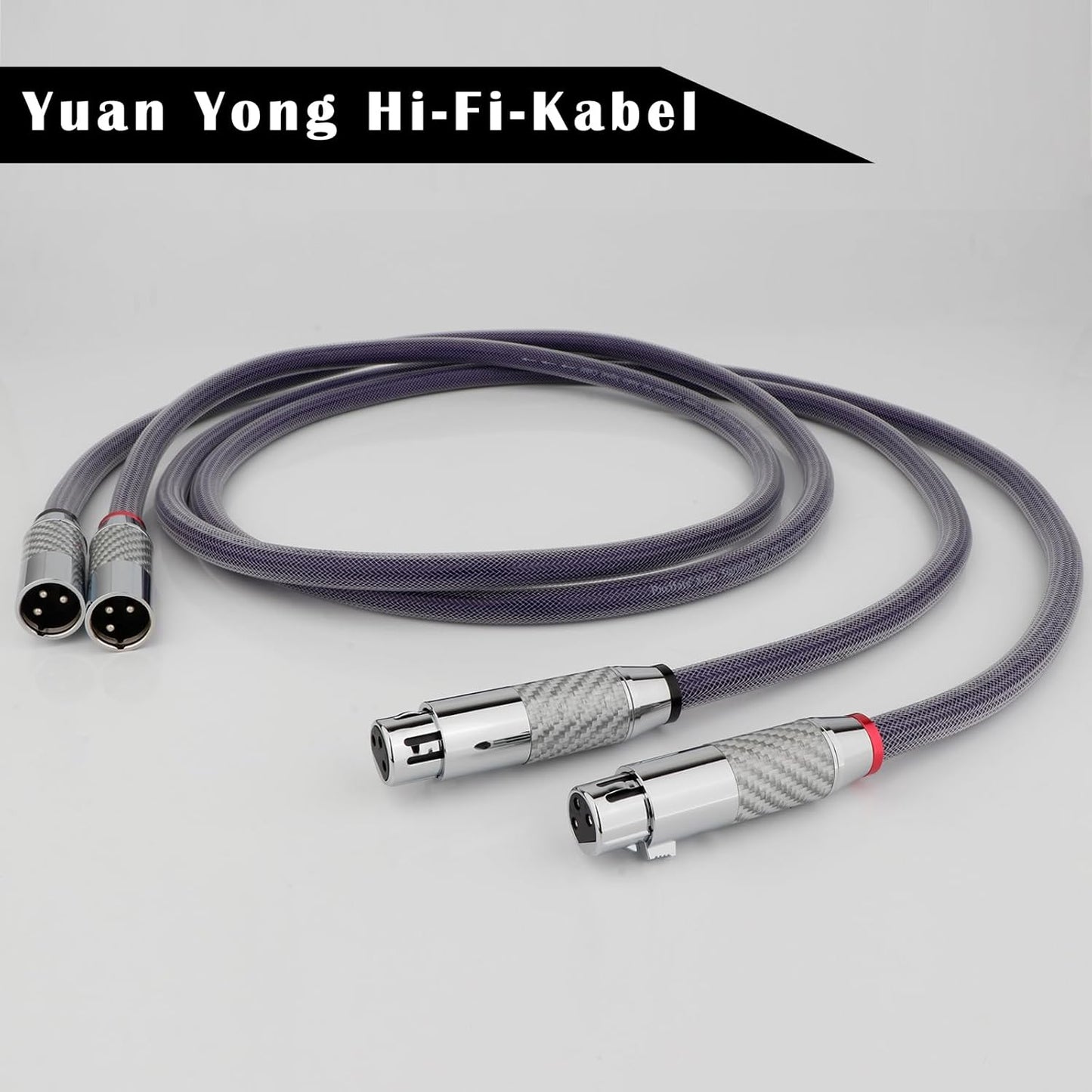XLR Mikrofonkabel-Set, 2m